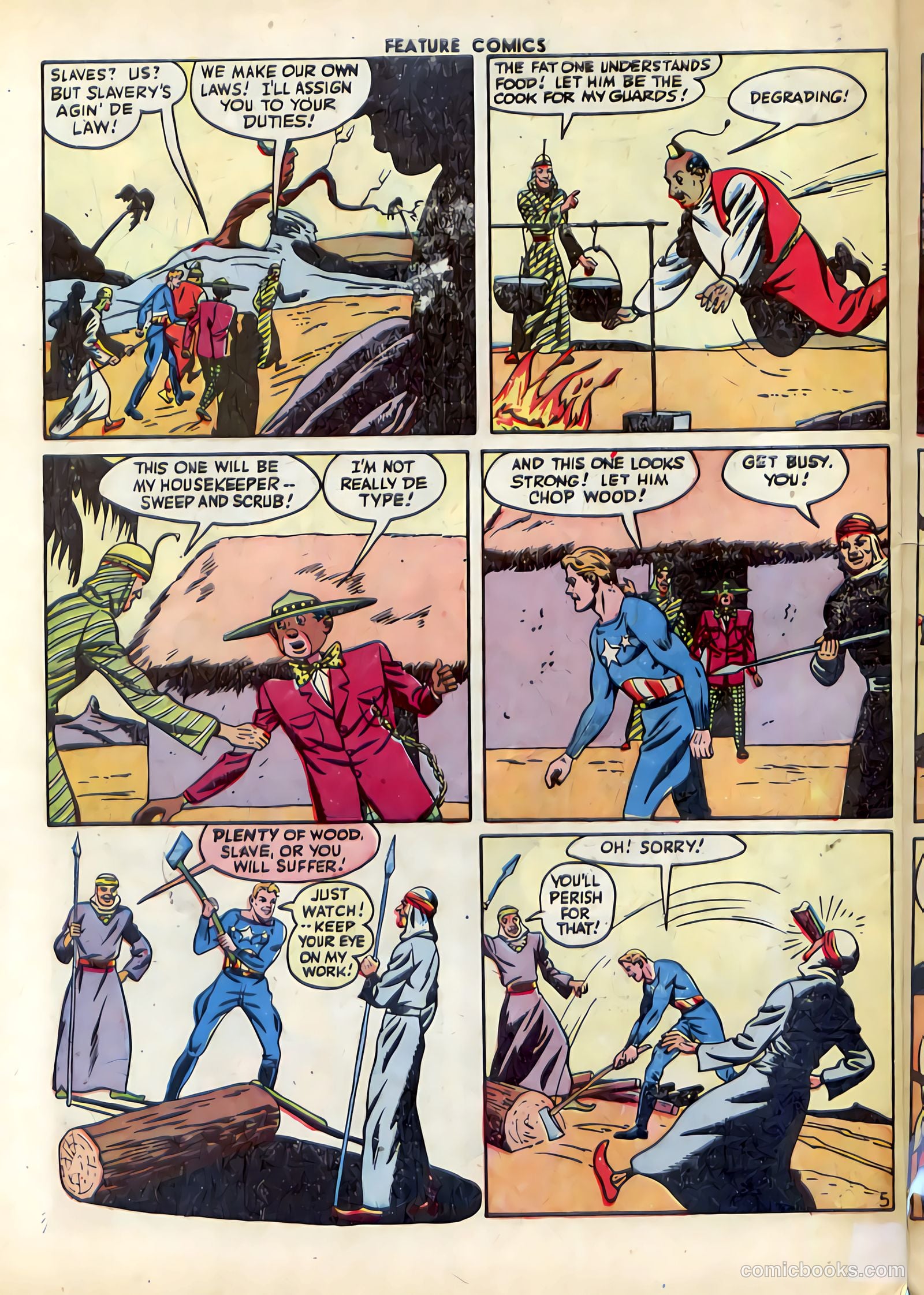 Feature Comics #97 (1946) — page 56 of 60