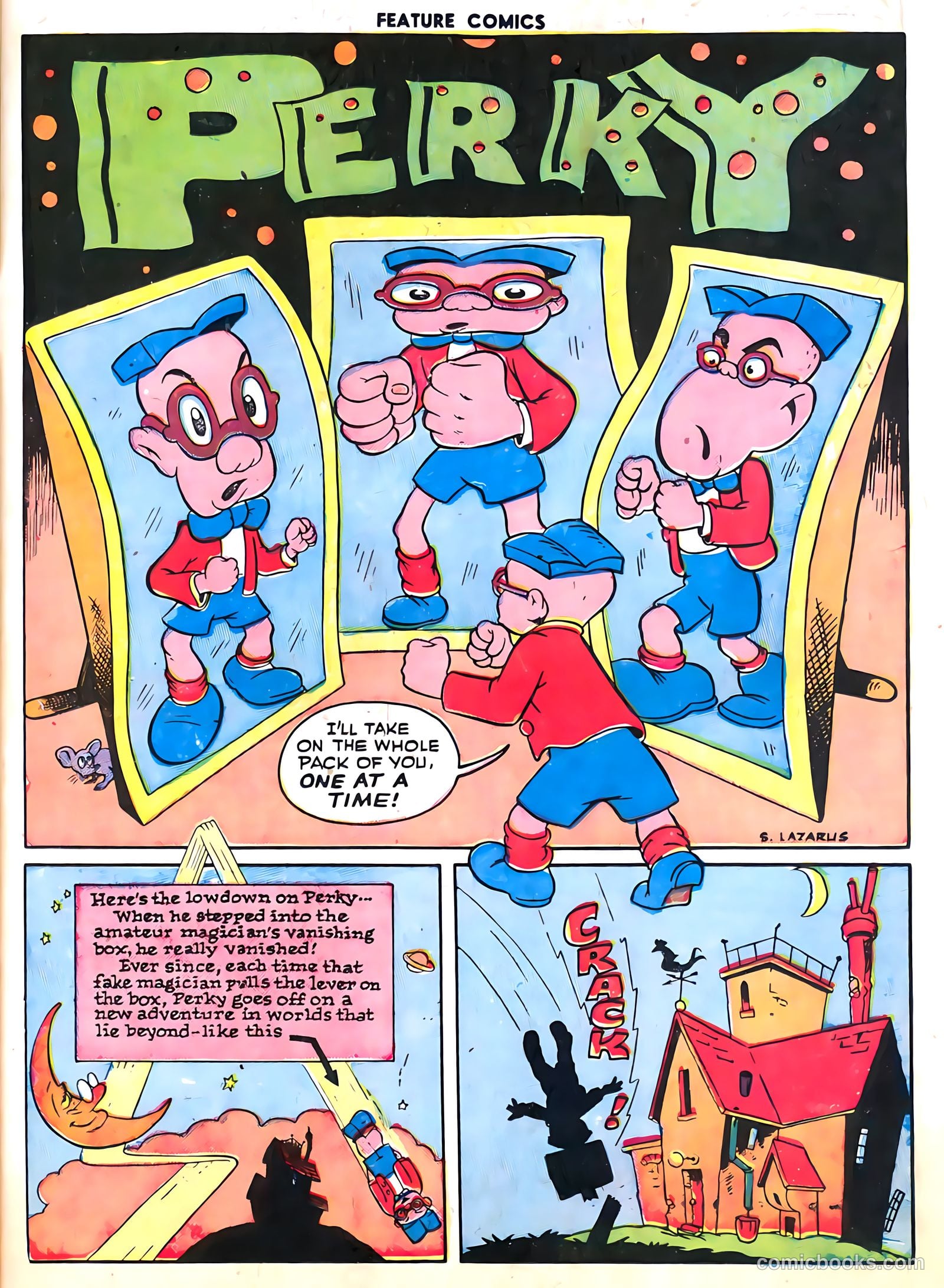 Feature Comics #98 (1946) — page 23 of 60