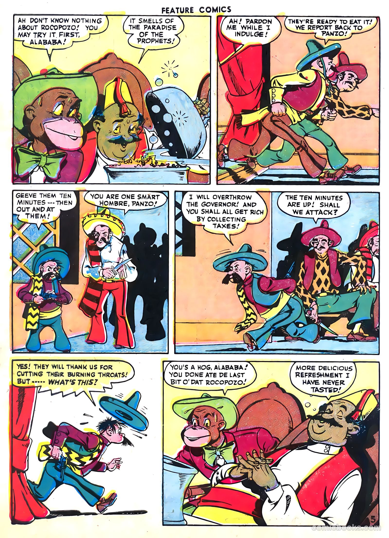 Feature Comics #98 (1946) — page 56 of 60