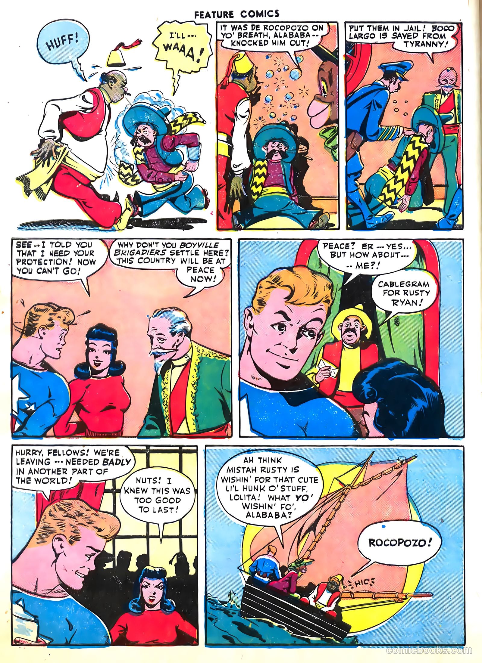 Feature Comics #98 (1946) — page 58 of 60