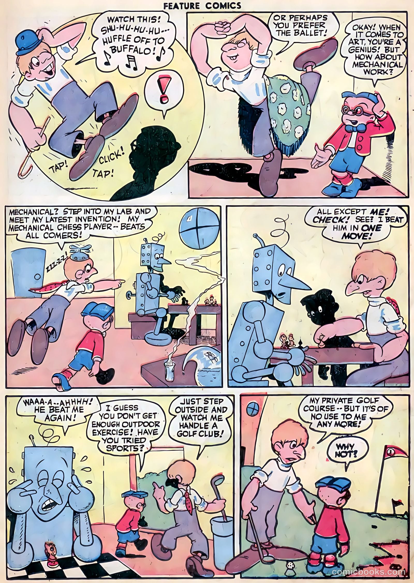 Feature Comics #99 (1946) — page 22 of 61