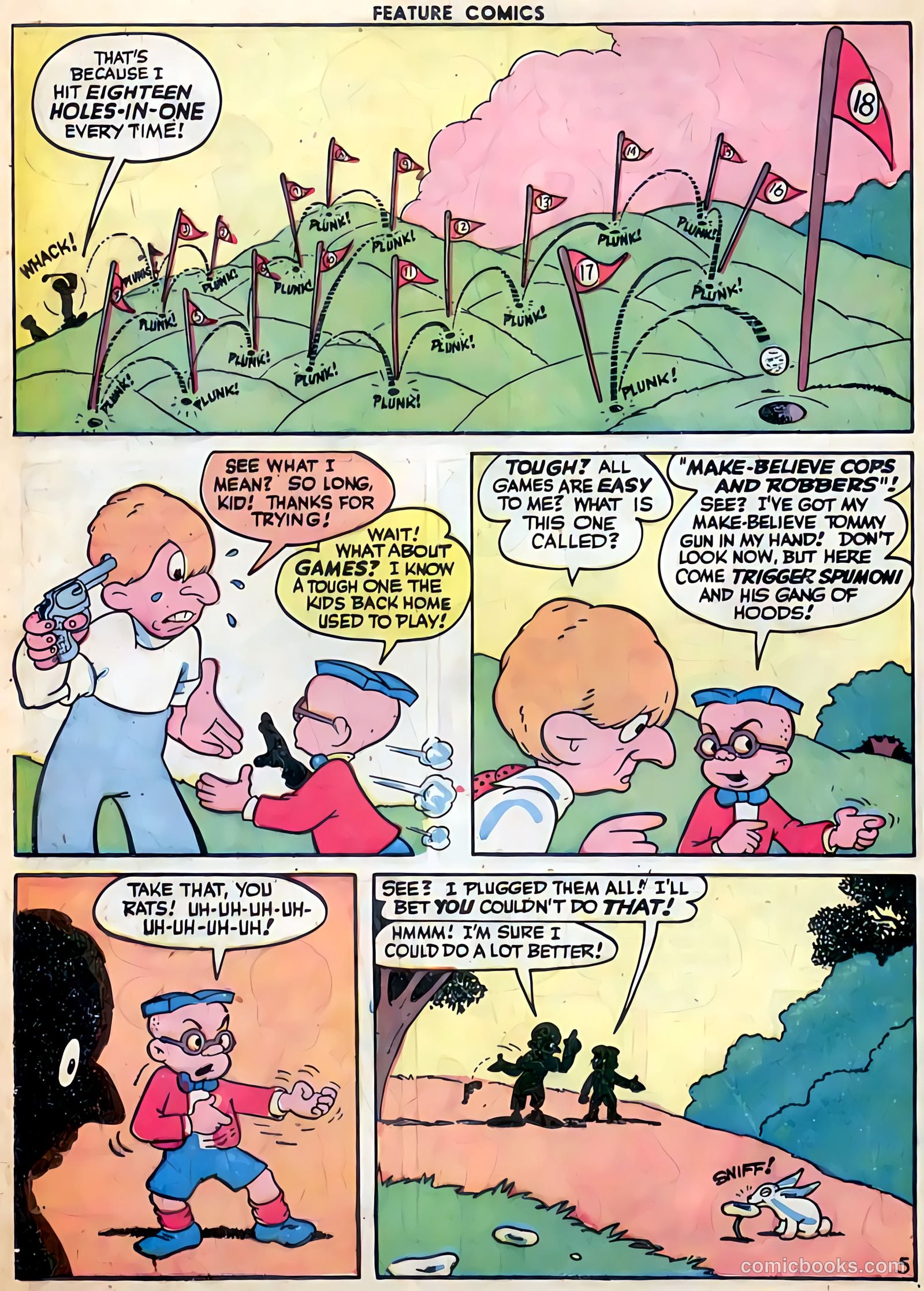 Feature Comics #99 (1946) — page 23 of 61