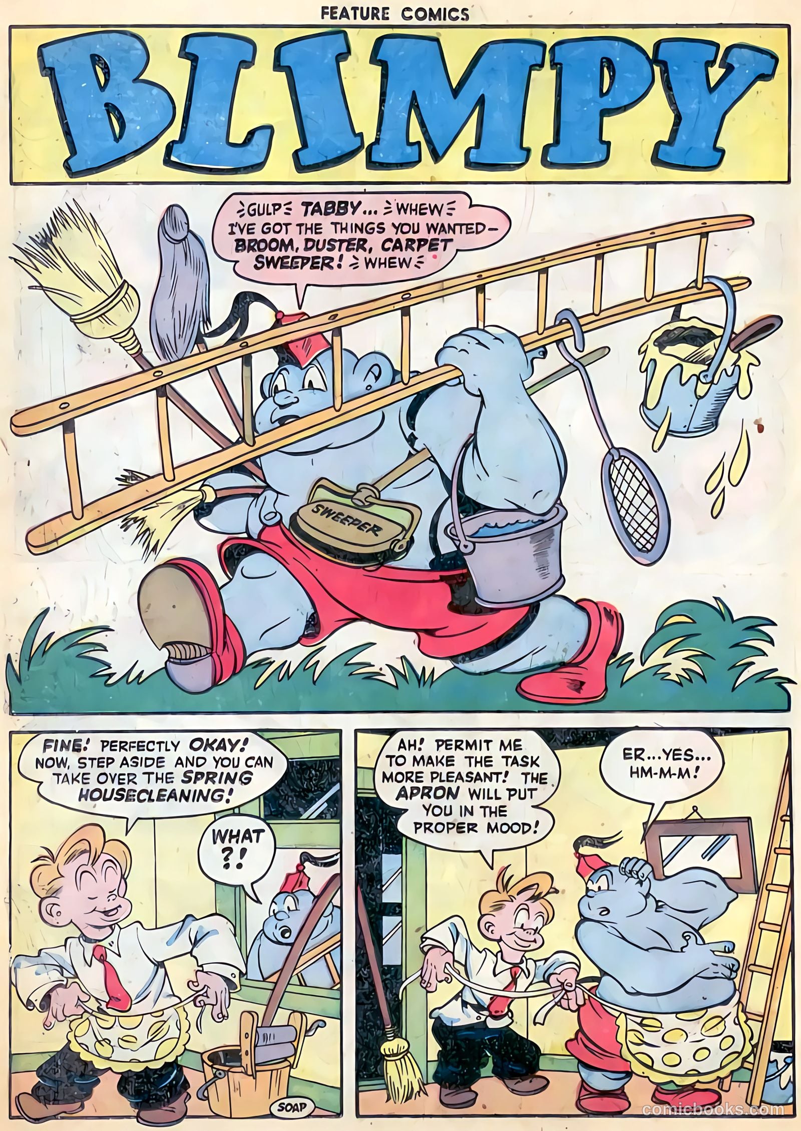 Feature Comics #99 (1946) — page 35 of 61