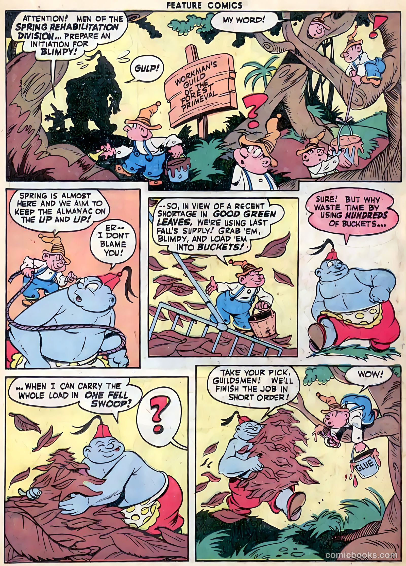 Feature Comics #99 (1946) — page 38 of 61