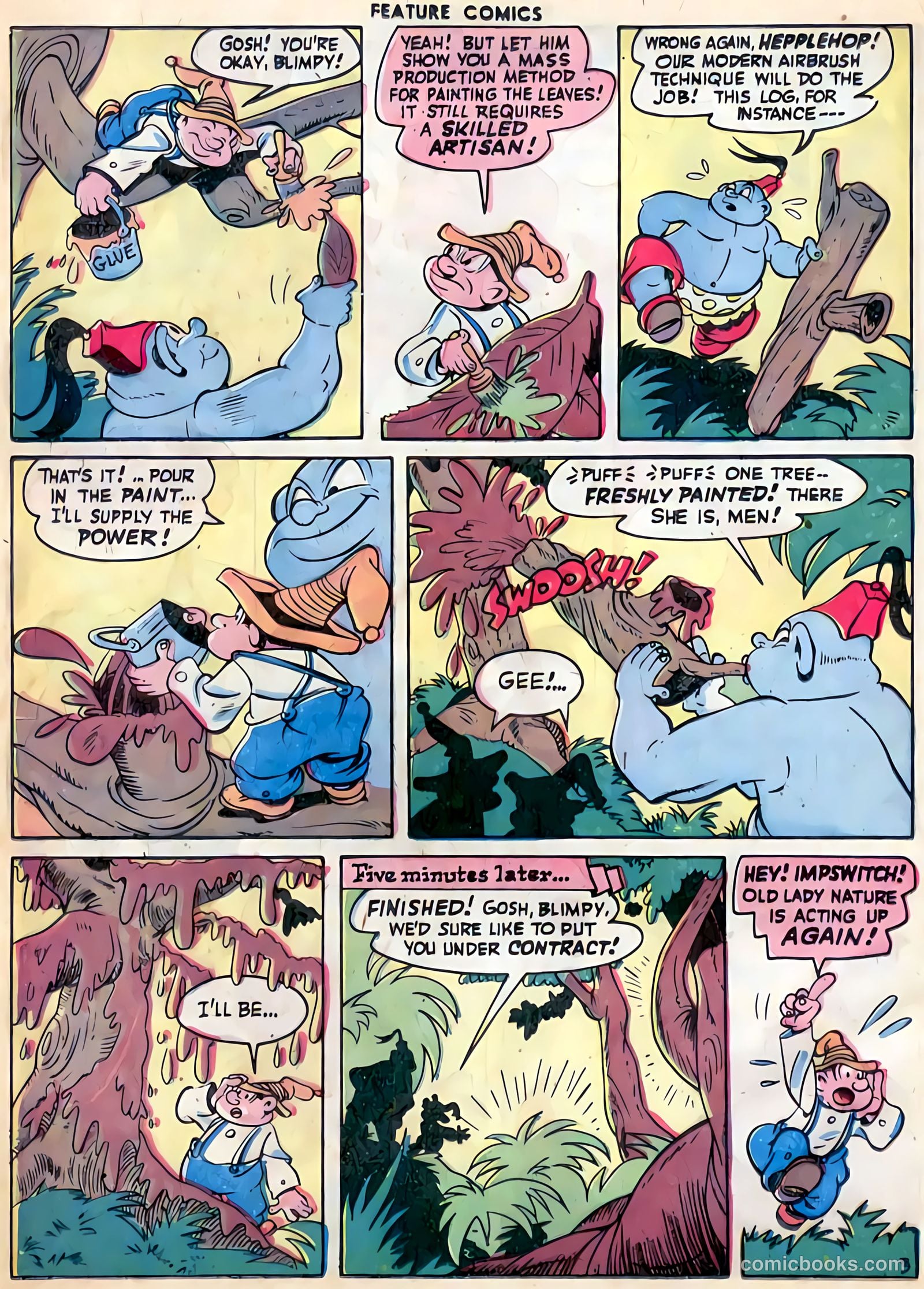 Feature Comics #99 (1946) — page 39 of 61