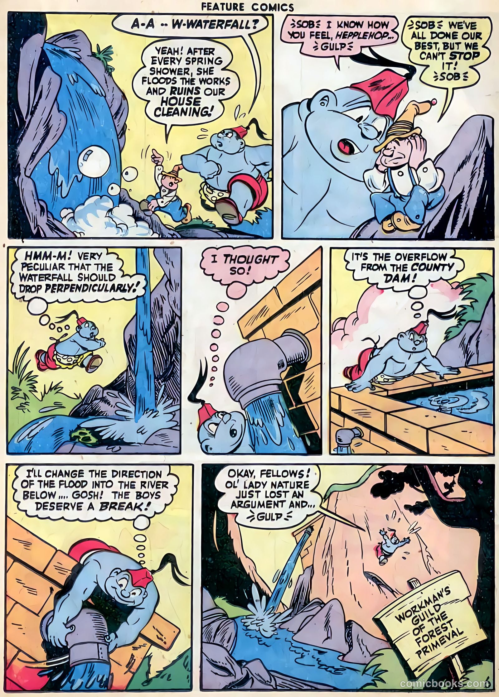 Feature Comics #99 (1946) — page 40 of 61