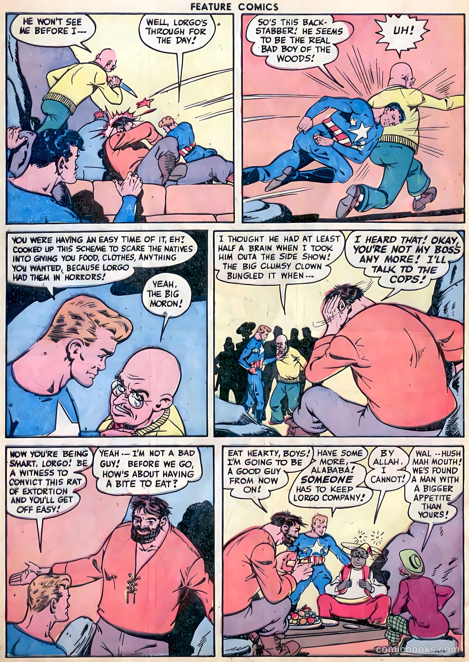 Feature Comics #99 (1946) — page 61 of 61