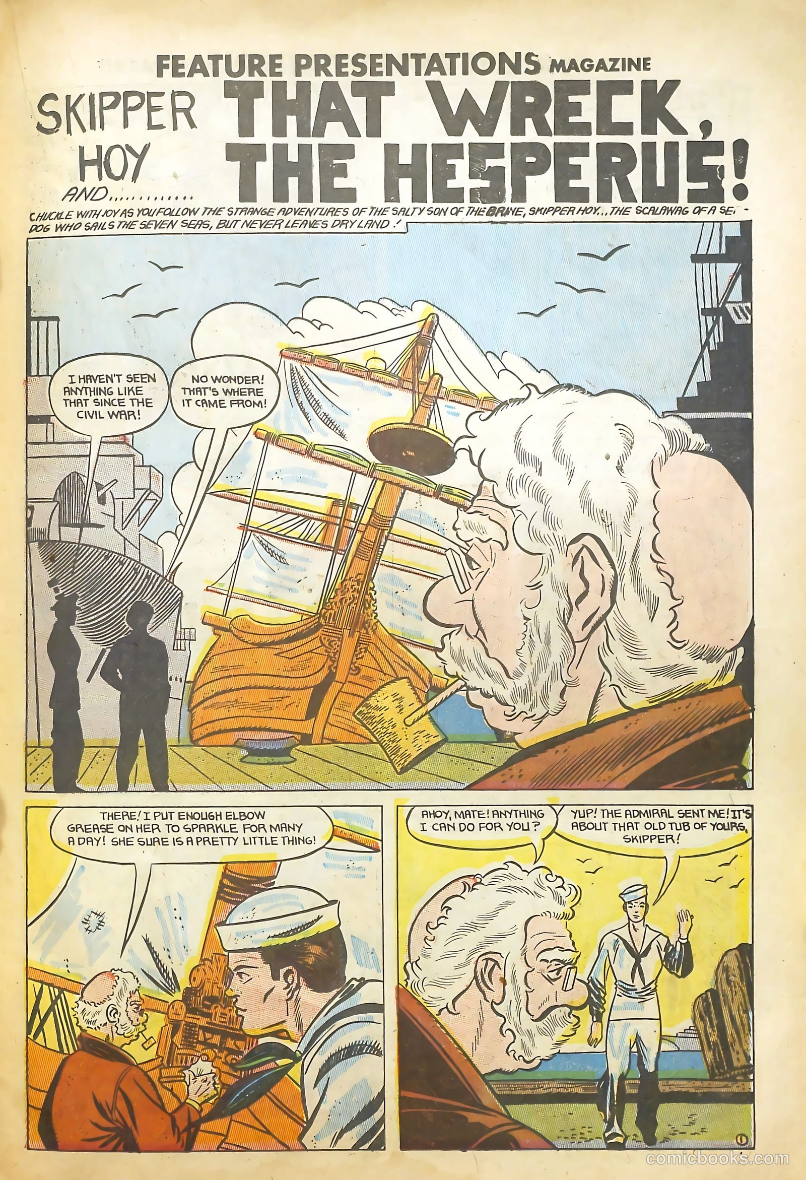 Feature Presentations Magazine #6 (1950) — page 21 of 36