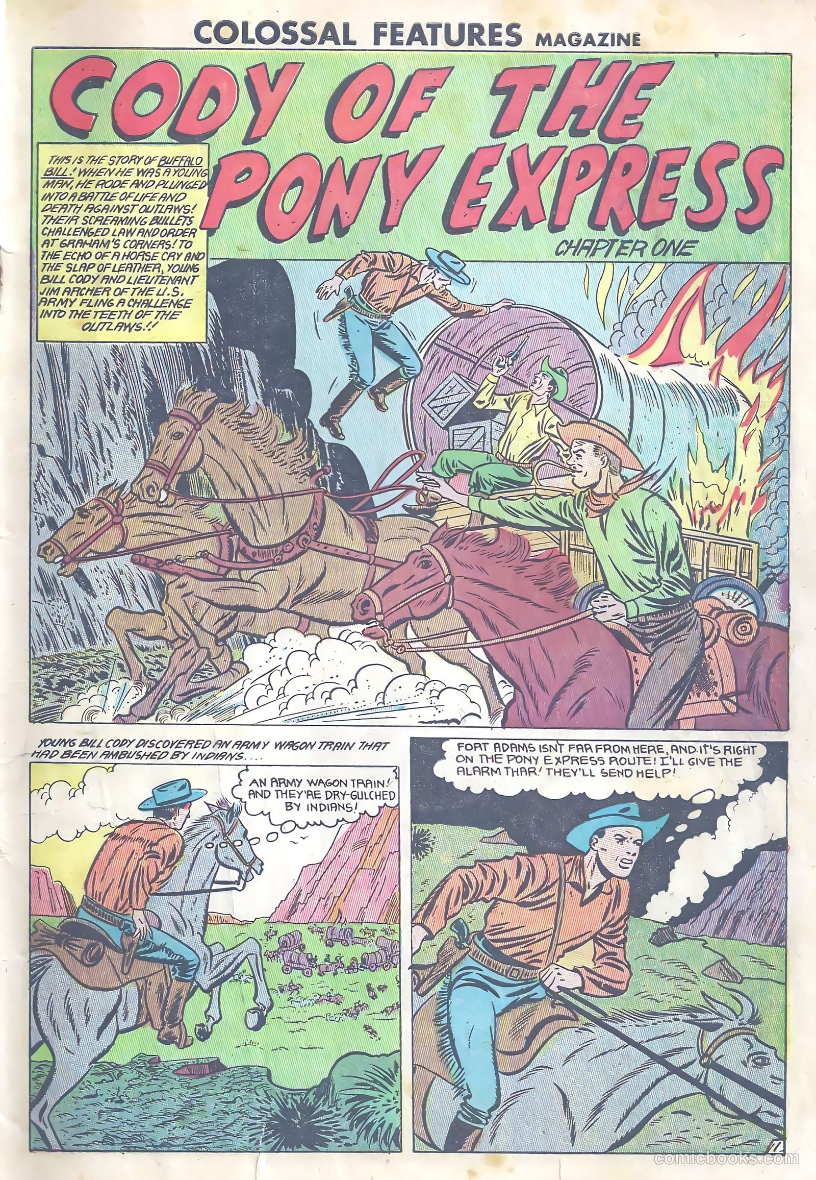 Feature Stories Magazine #1 (1951) — page 3 of 36