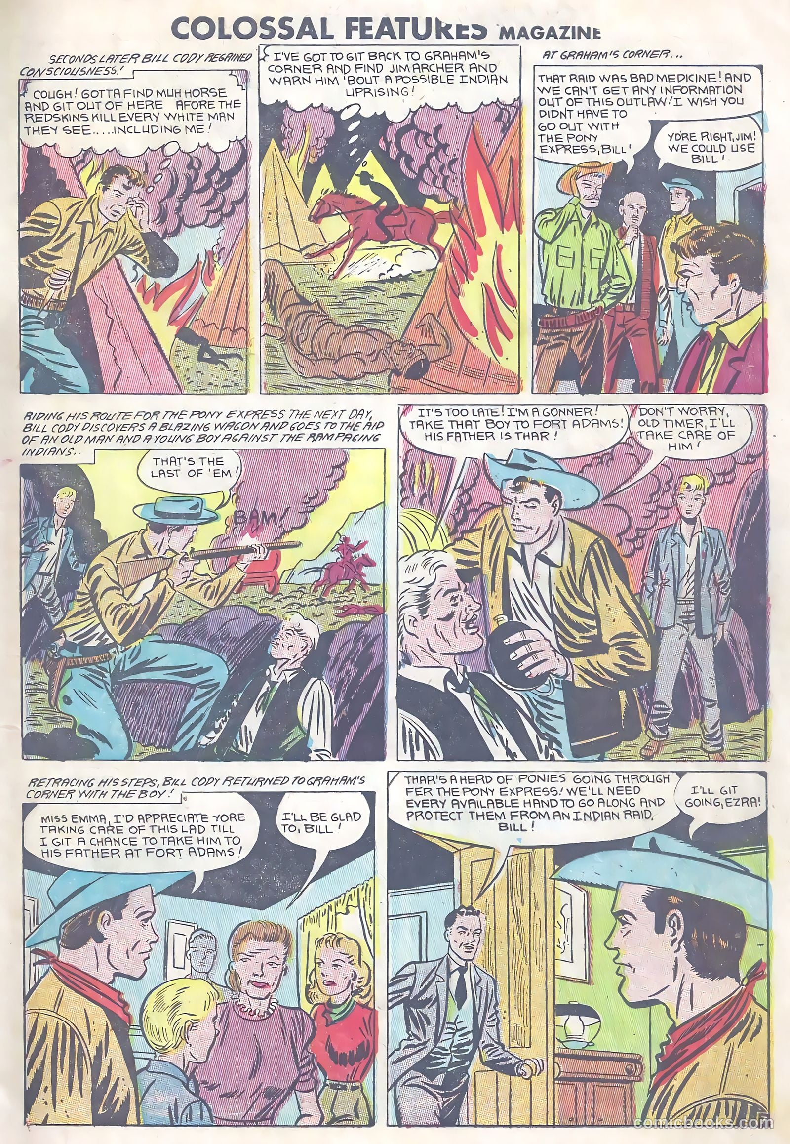 Feature Stories Magazine #1 (1951) — page 9 of 36