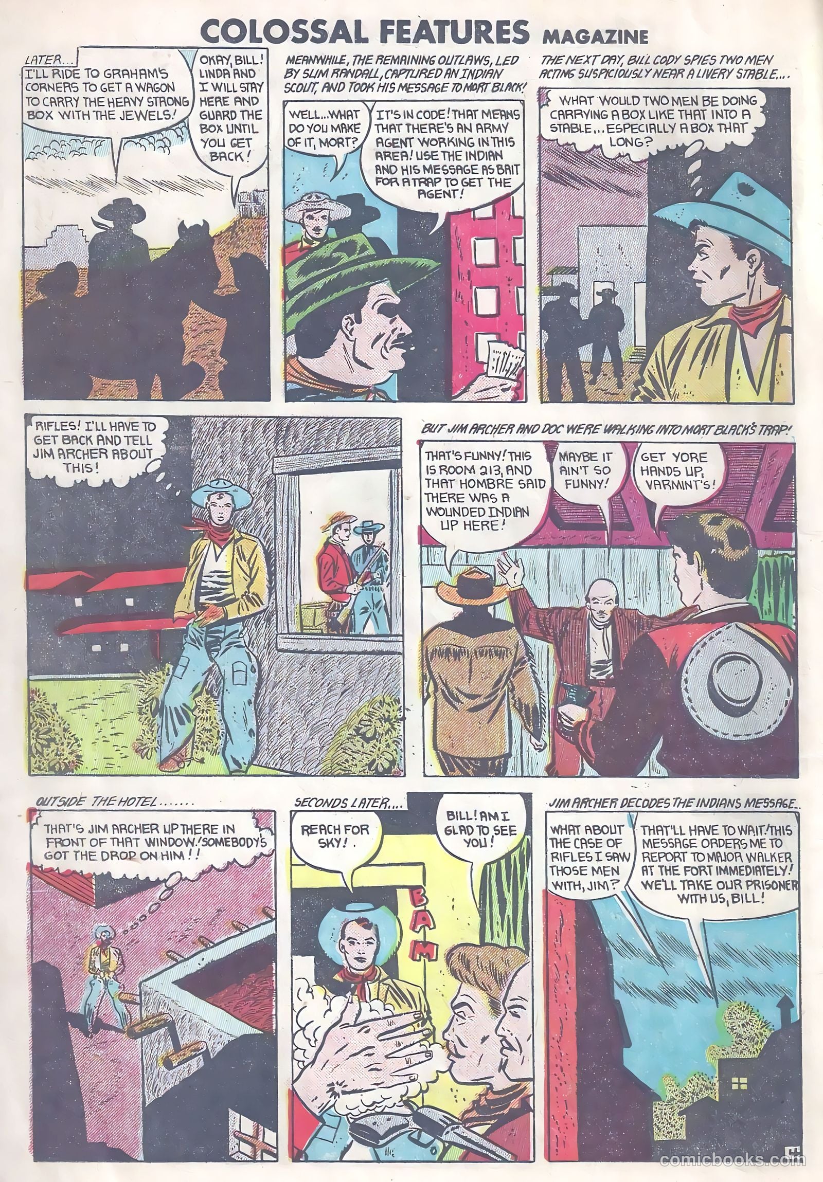 Feature Stories Magazine #1 (1951) — page 16 of 36