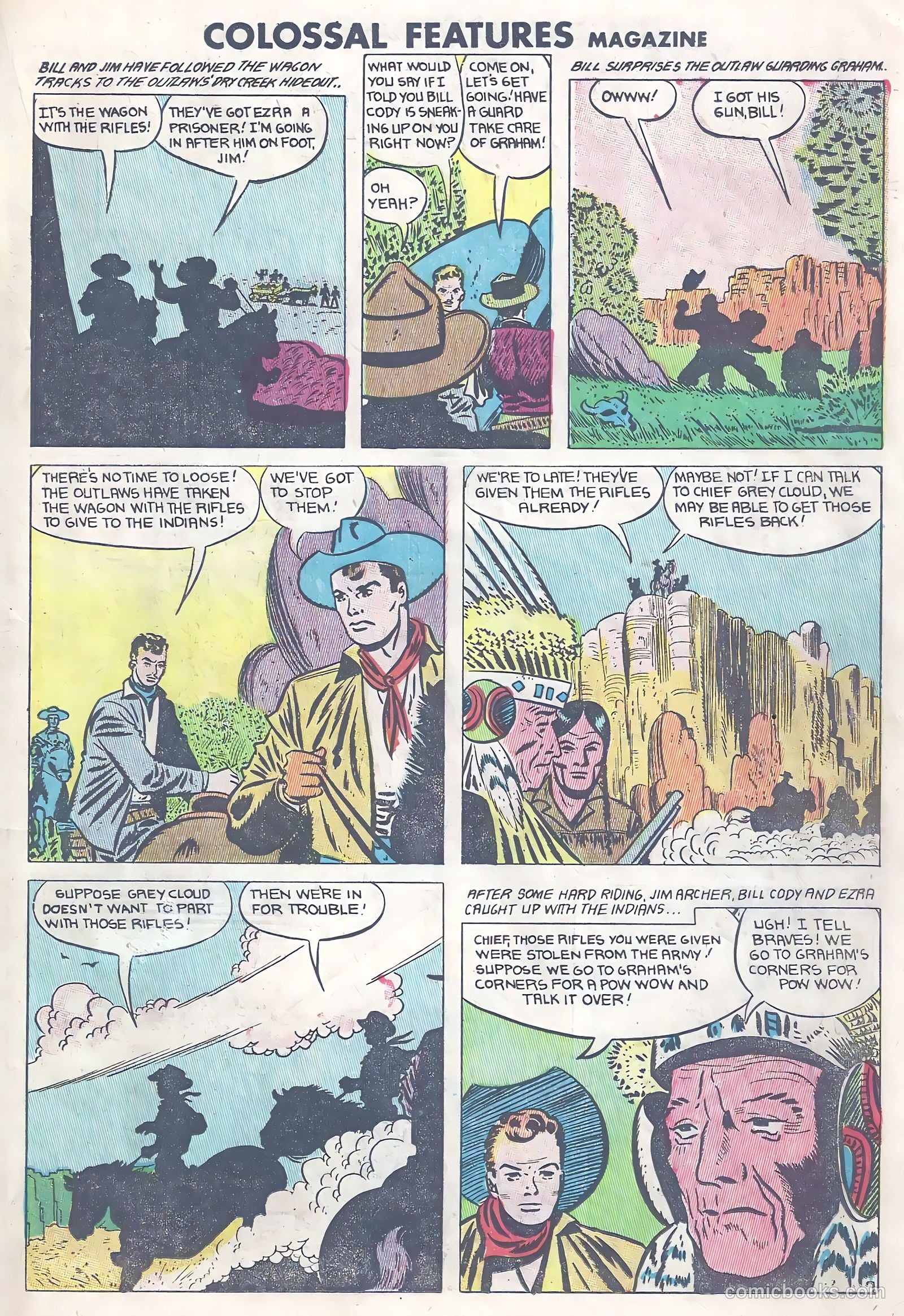 Feature Stories Magazine #1 (1951) — page 19 of 36