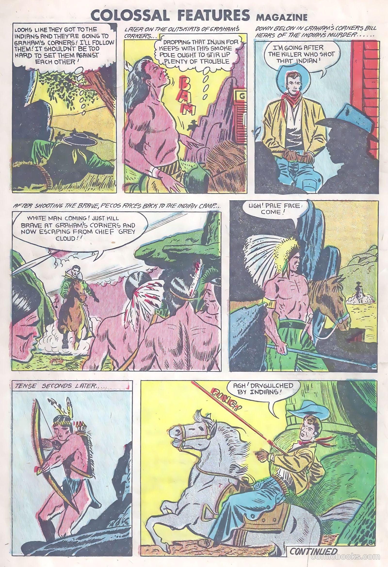 Feature Stories Magazine #1 (1951) — page 20 of 36