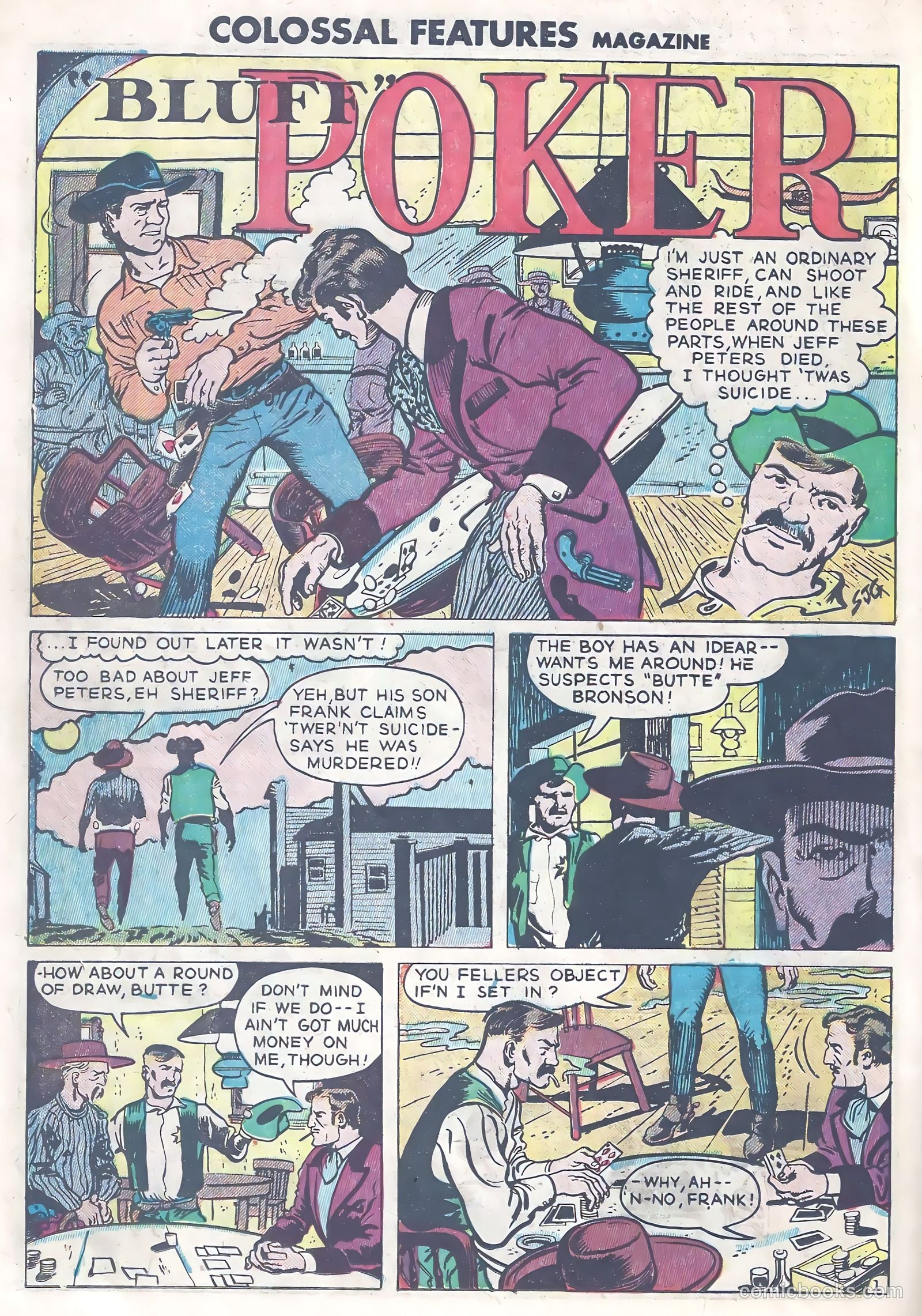 Feature Stories Magazine #1 (1951) — page 22 of 36