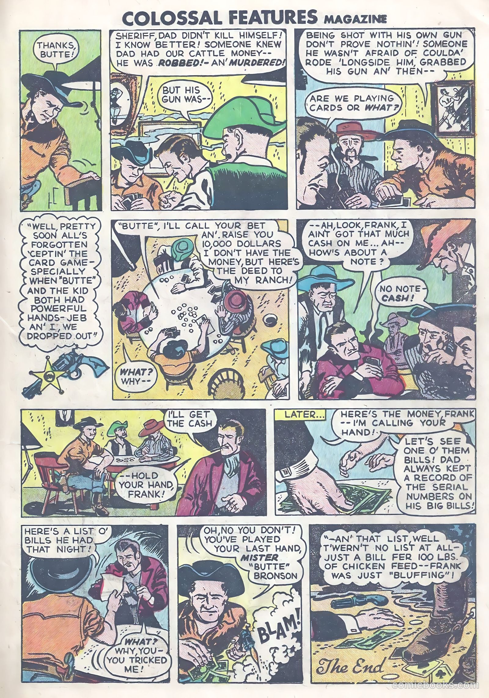 Feature Stories Magazine #1 (1951) — page 23 of 36