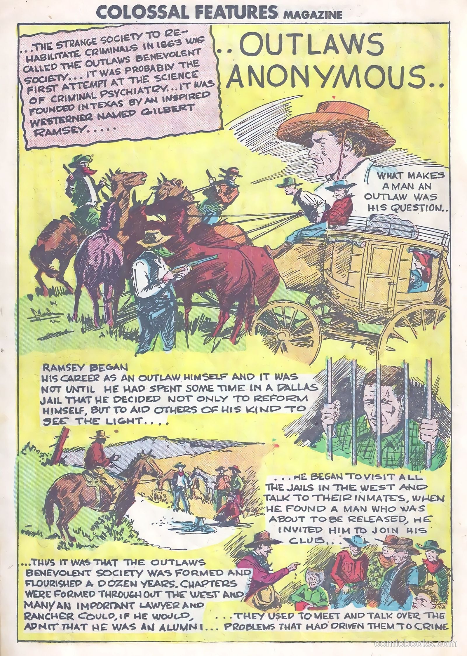 Feature Stories Magazine #1 (1951) — page 24 of 36