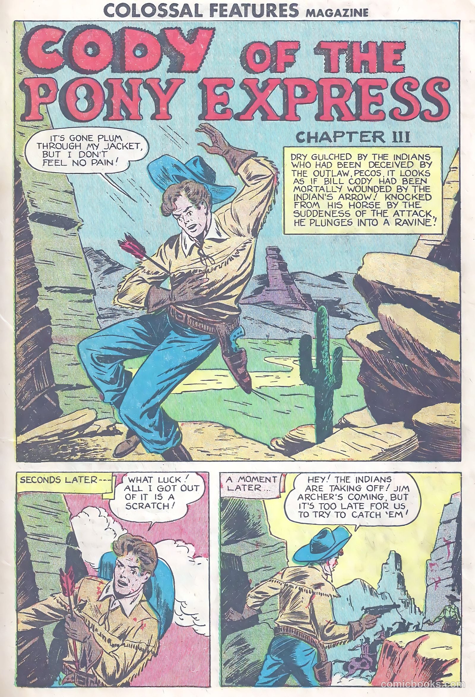 Feature Stories Magazine #1 (1951) — page 25 of 36