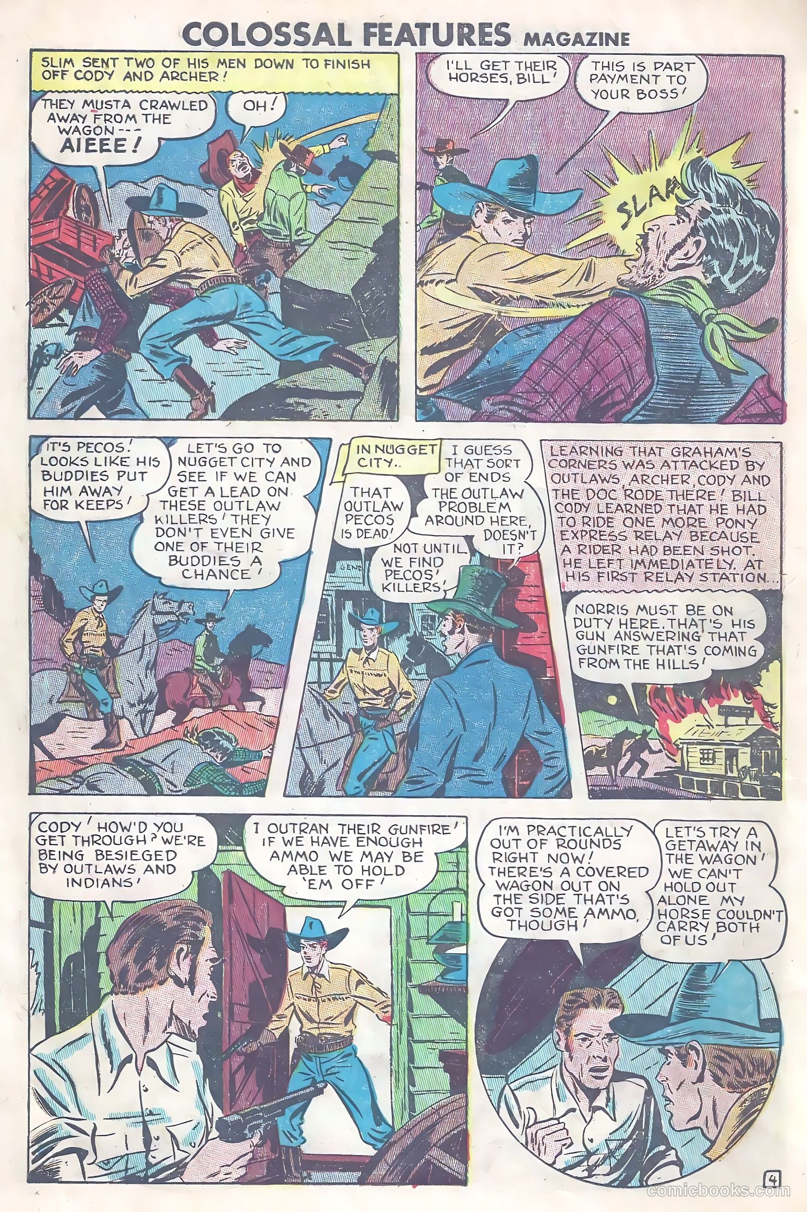 Feature Stories Magazine #1 (1951) — page 28 of 36