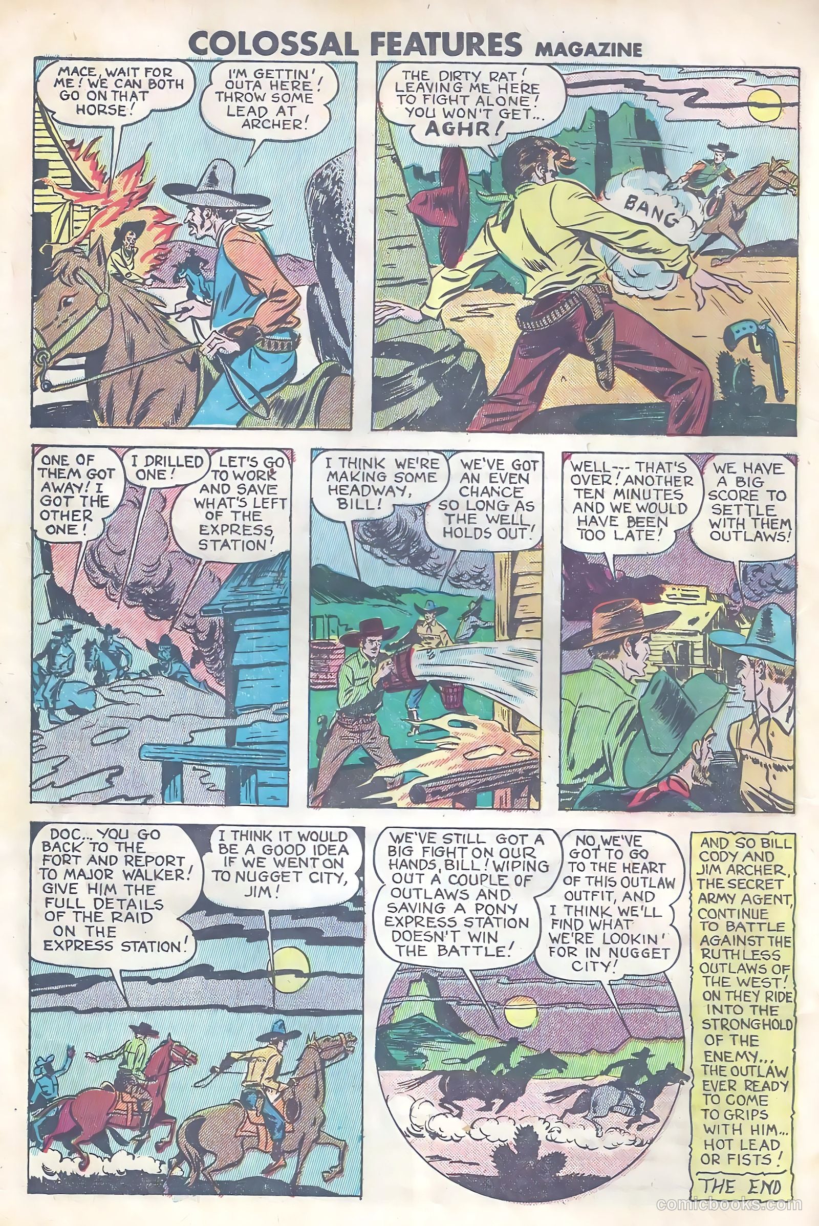 Feature Stories Magazine #1 (1951) — page 32 of 36