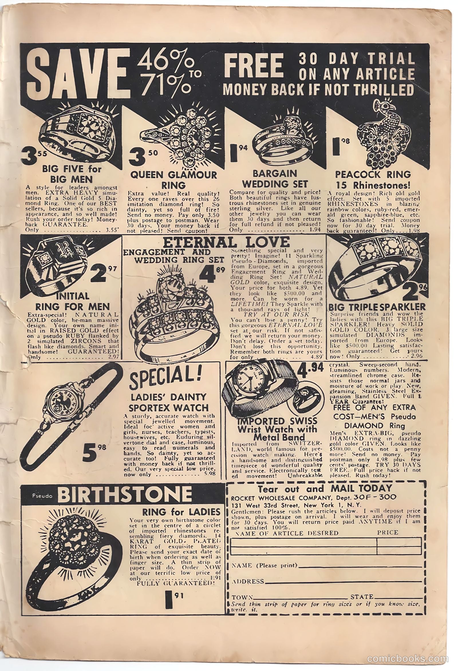 Feature Stories Magazine #1 (1951) — page 35 of 36