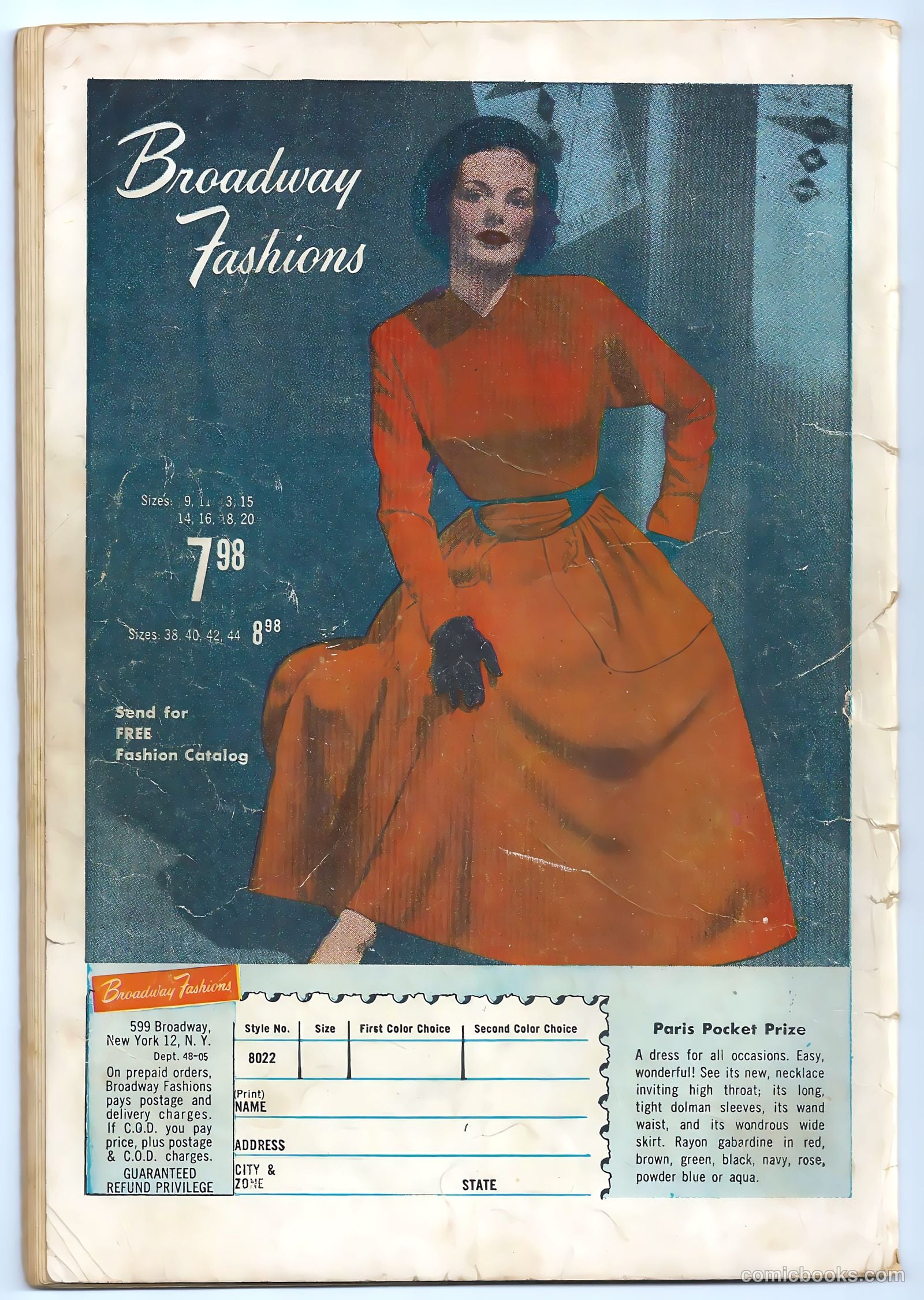 Feature Stories Magazine #1 (1951) — page 36 of 36