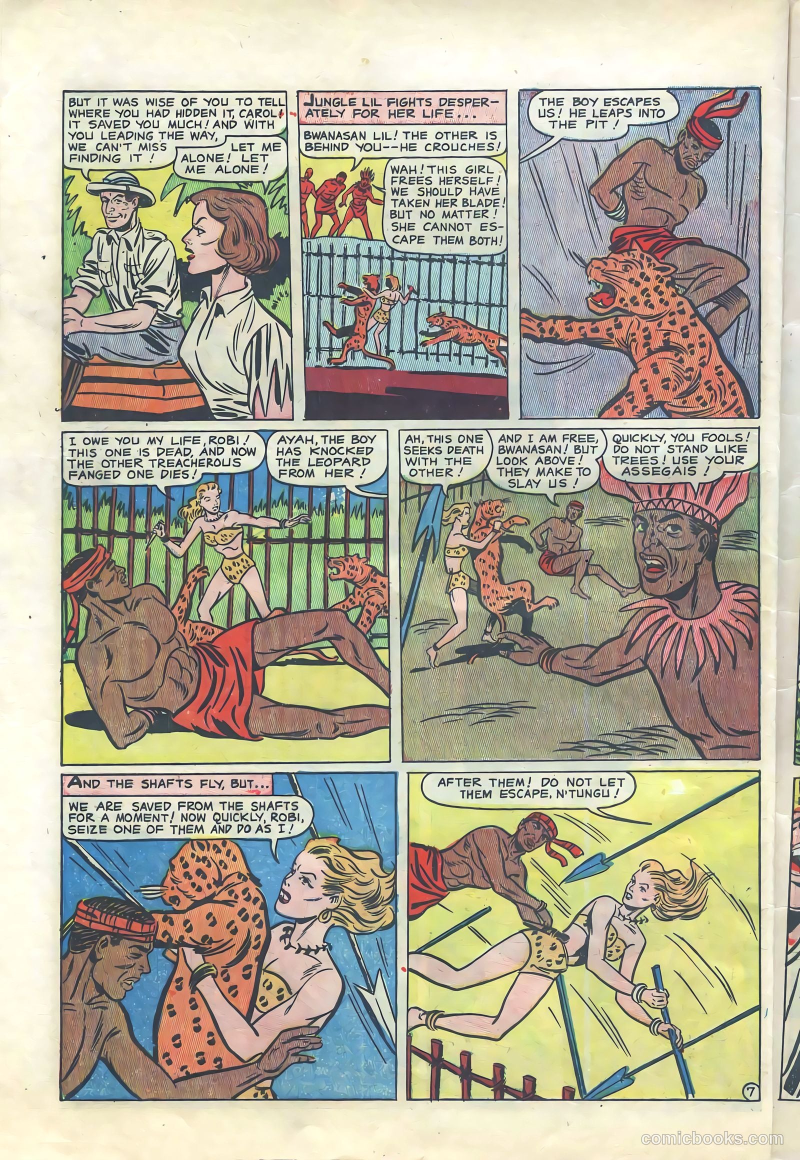 Feature Stories Magazine #3 (1950) — page 8 of 36
