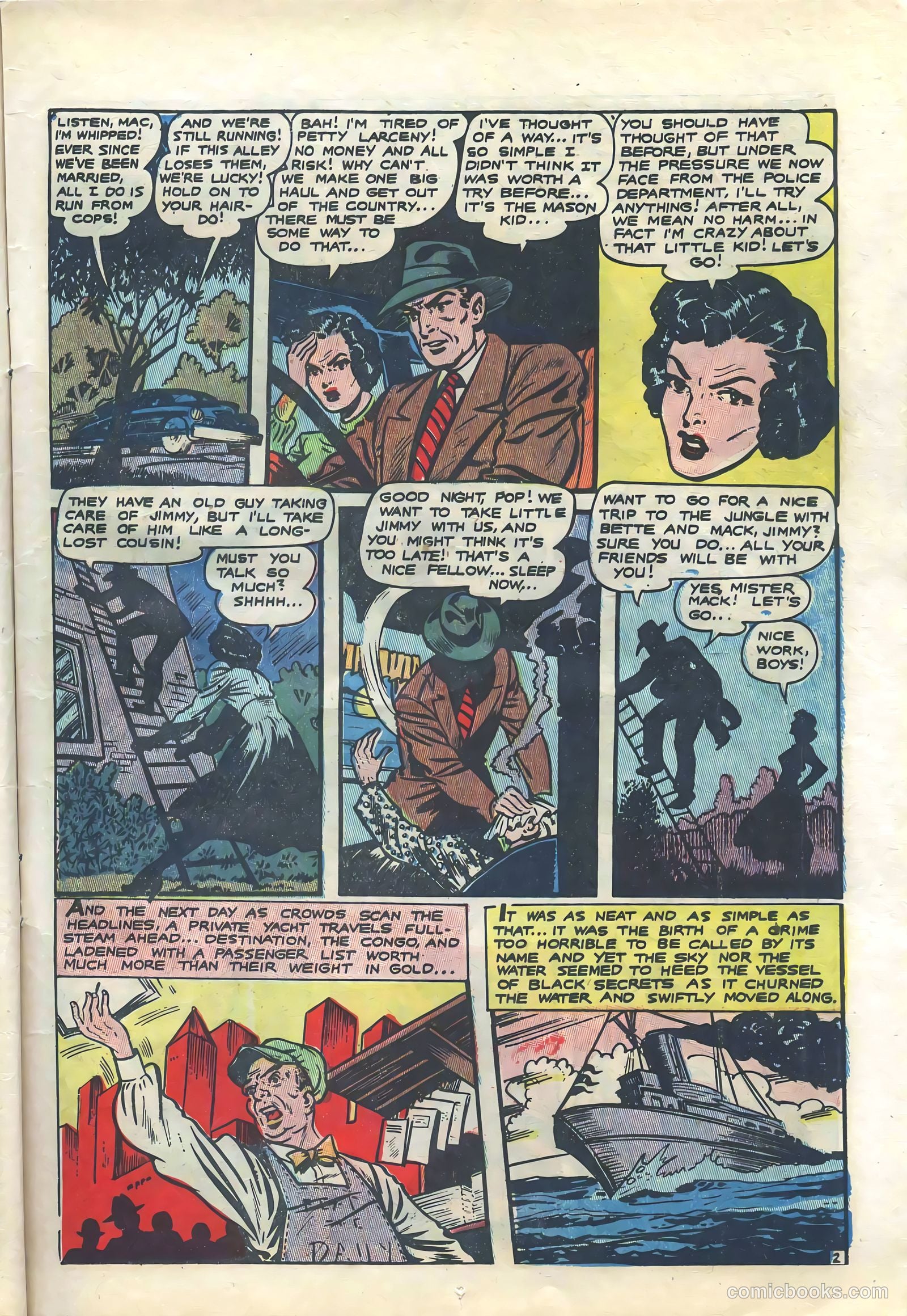 Feature Stories Magazine #3 (1950) — page 13 of 36