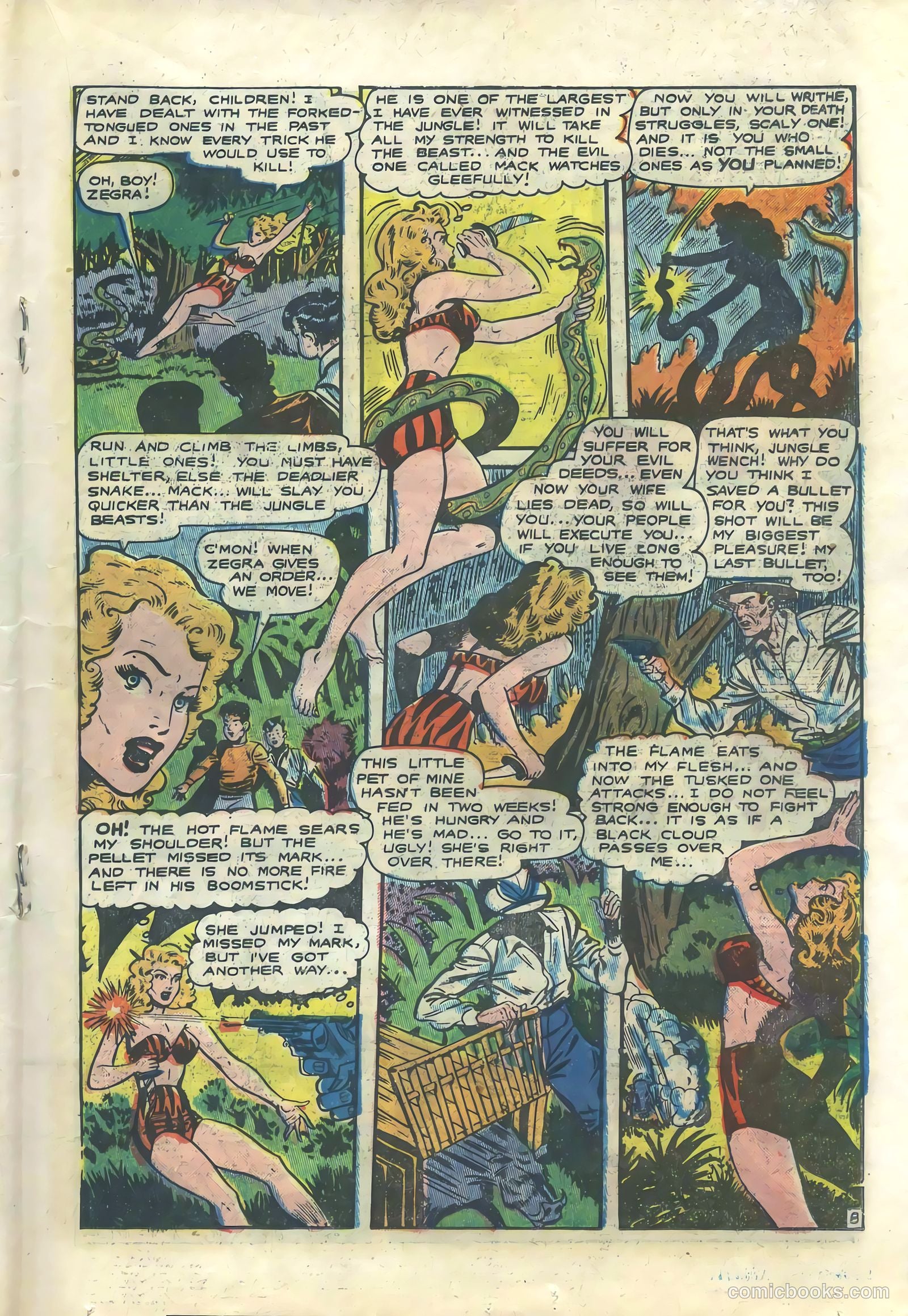 Feature Stories Magazine #3 (1950) — page 19 of 36