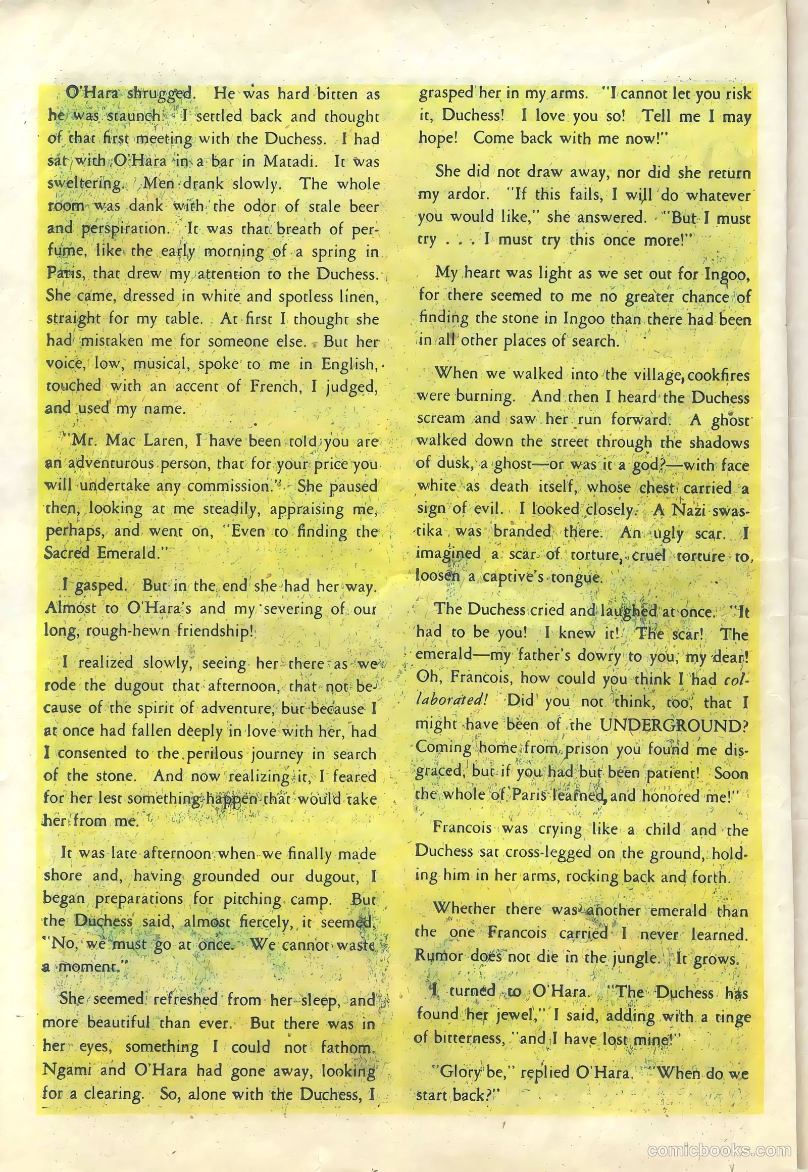 Feature Stories Magazine #3 (1950) — page 22 of 36