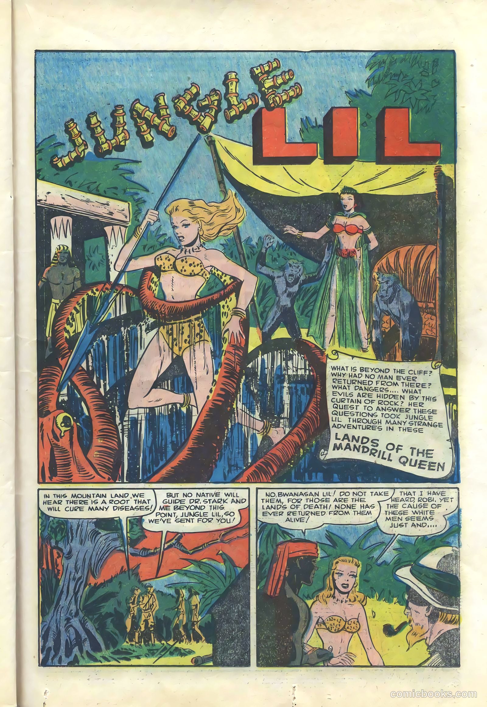 Feature Stories Magazine #3 (1950) — page 23 of 36