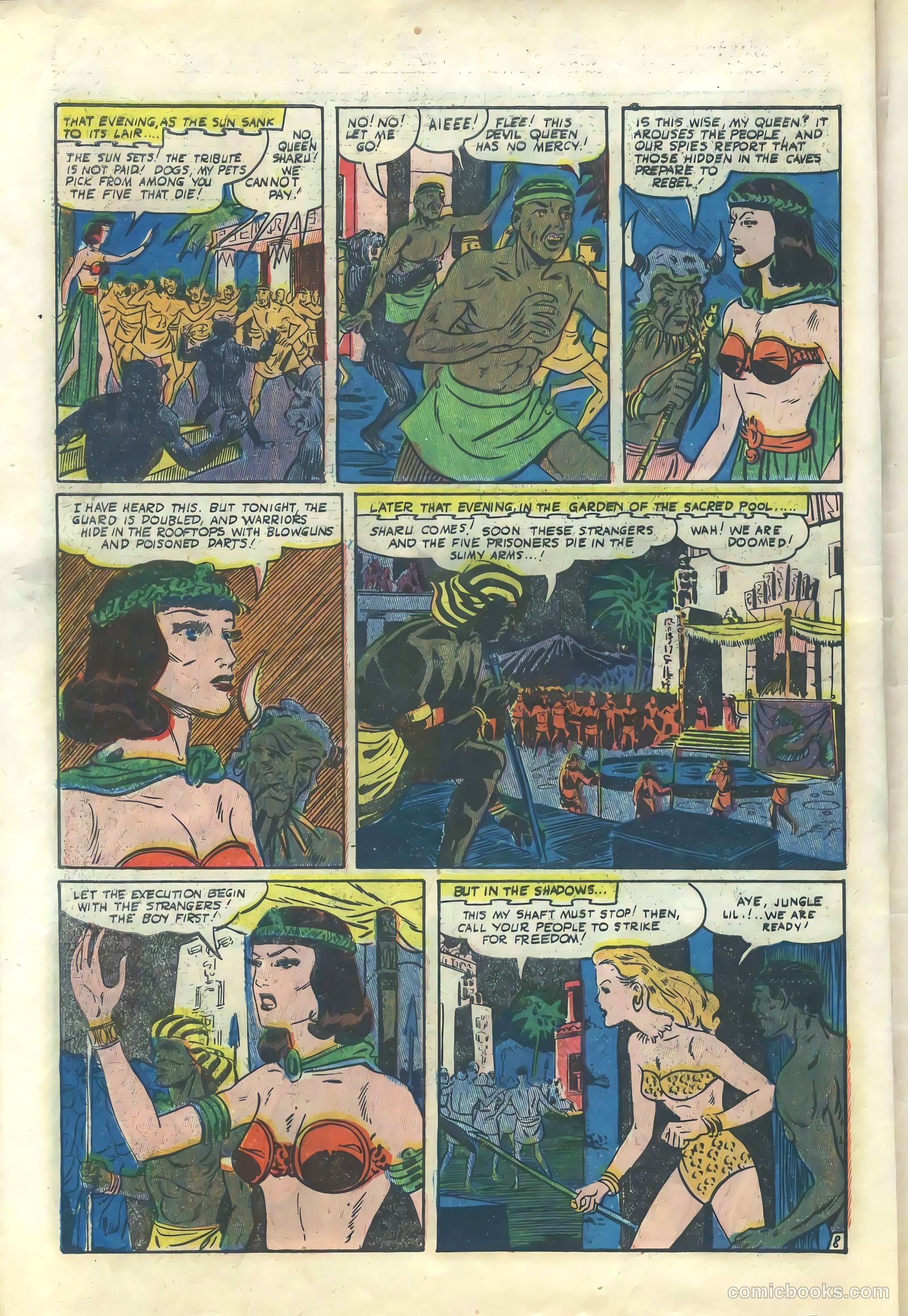 Feature Stories Magazine #3 (1950) — page 30 of 36