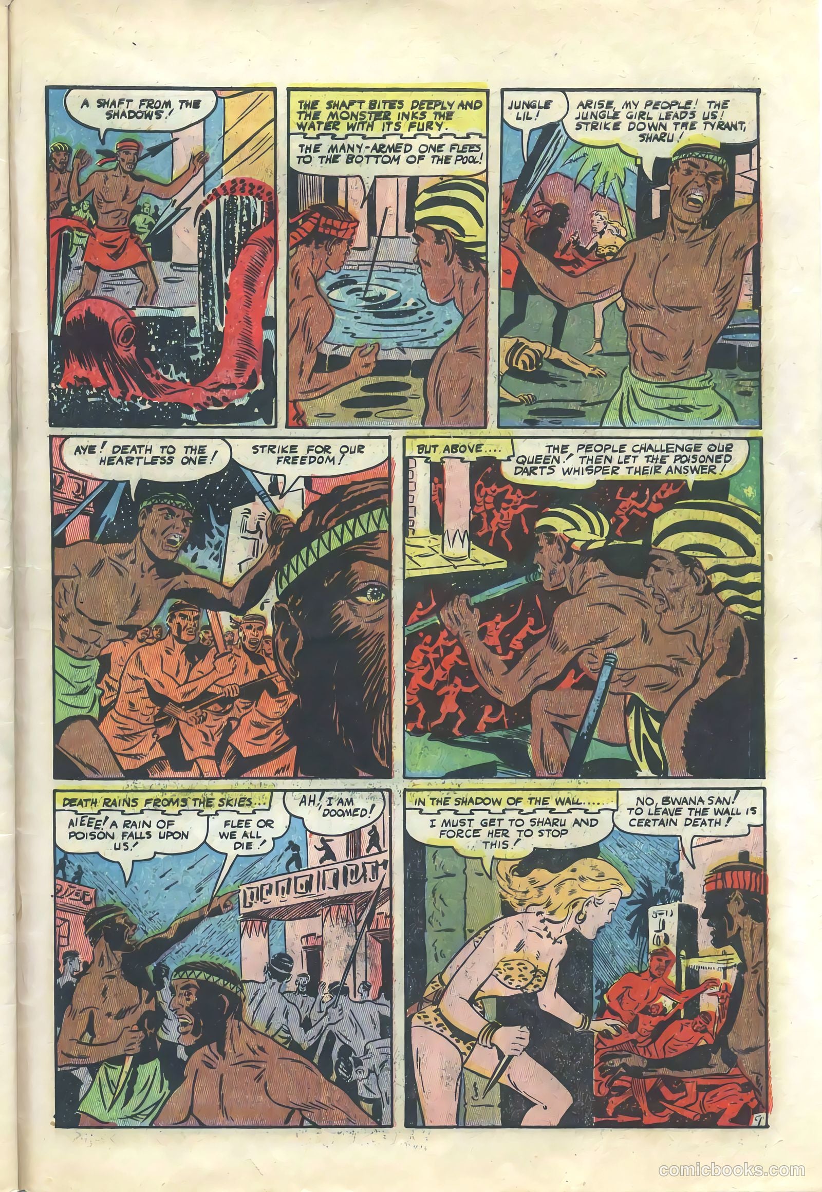 Feature Stories Magazine #3 (1950) — page 31 of 36