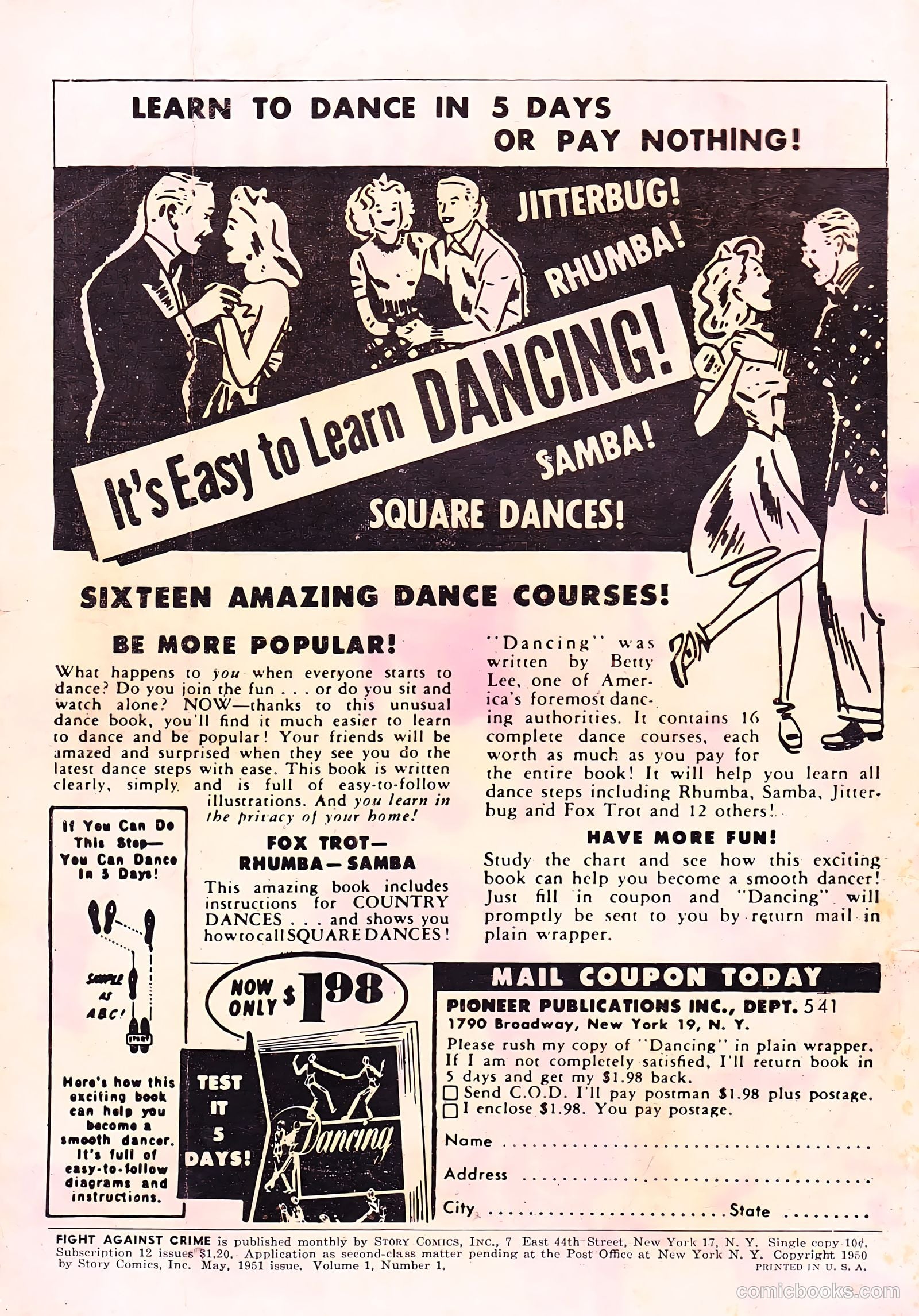 Fight against Crime #1 (1951) — page 3 of 37