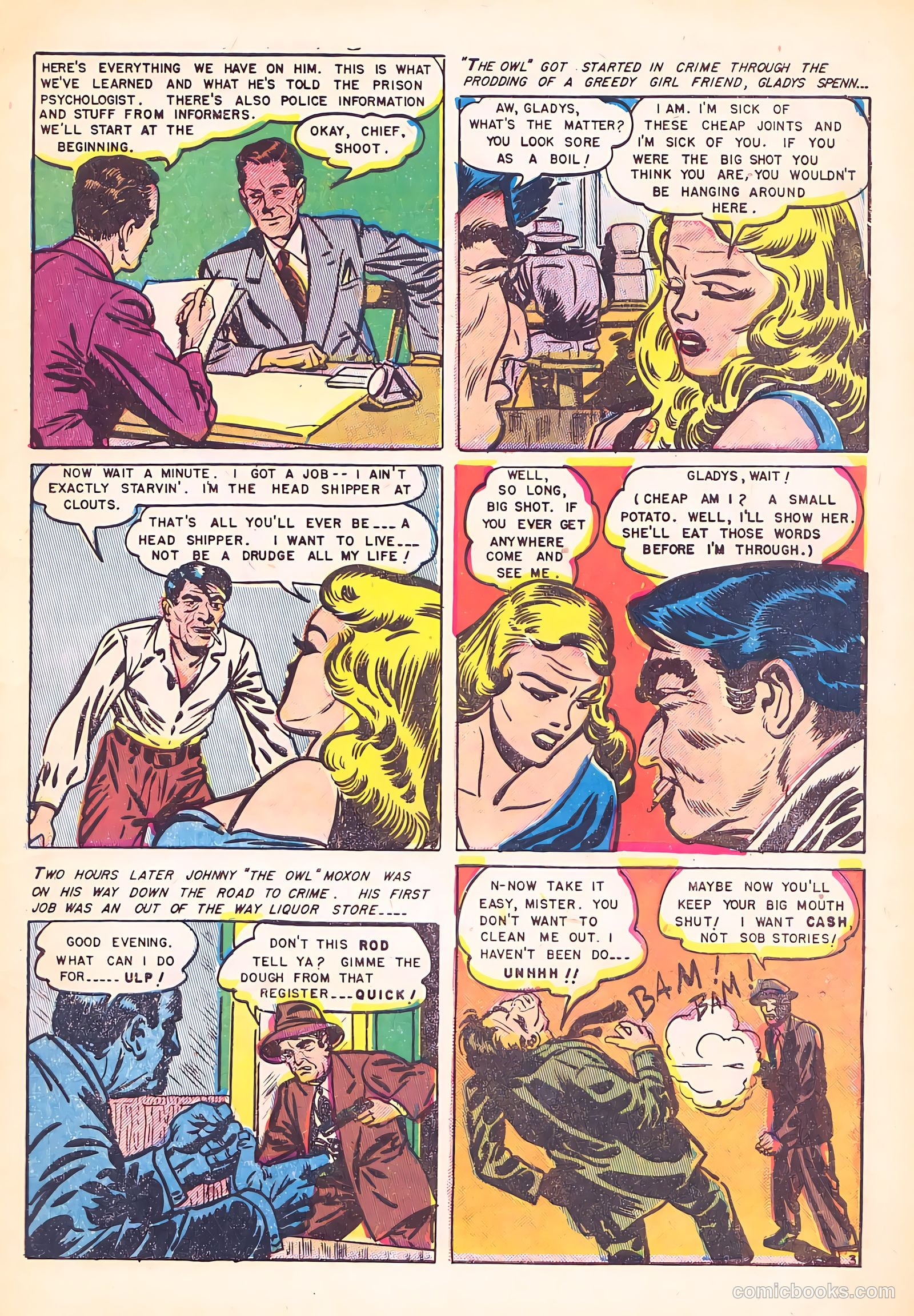 Fight against Crime #1 (1951) — page 6 of 37