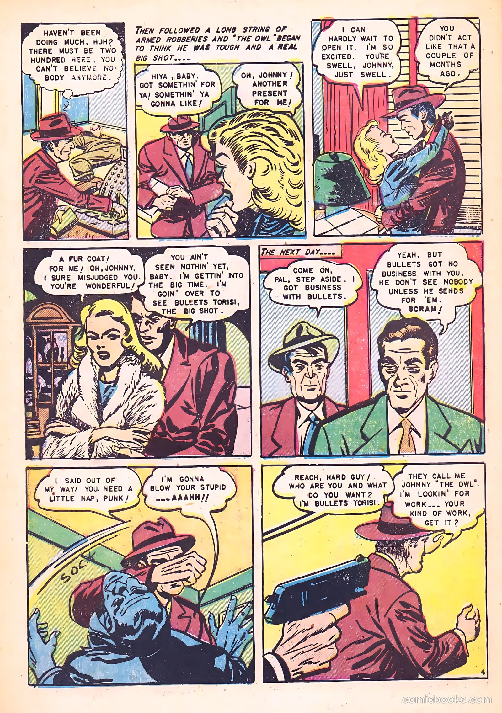 Fight against Crime #1 (1951) — page 7 of 37