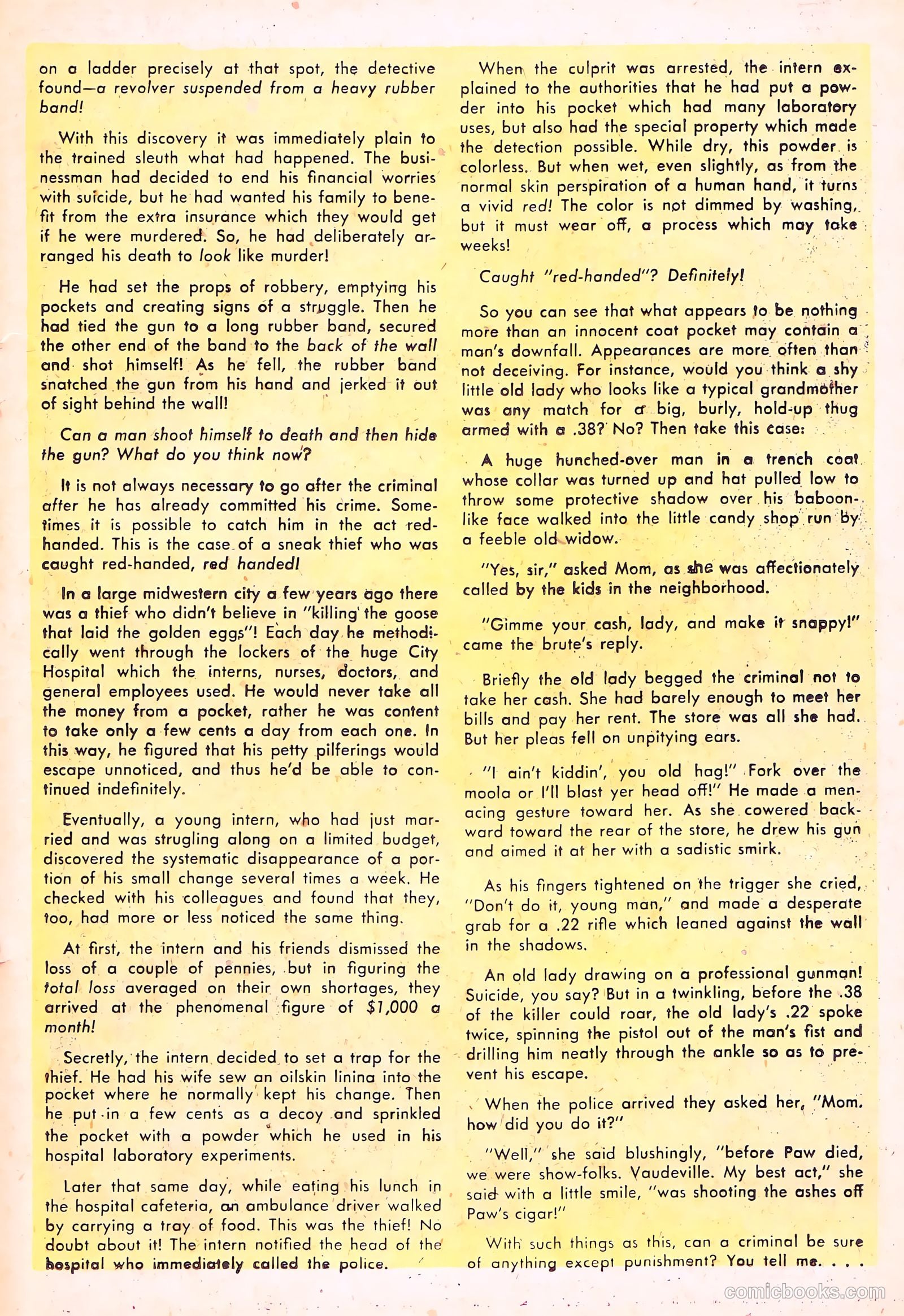 Fight against Crime #1 (1951) — page 20 of 37