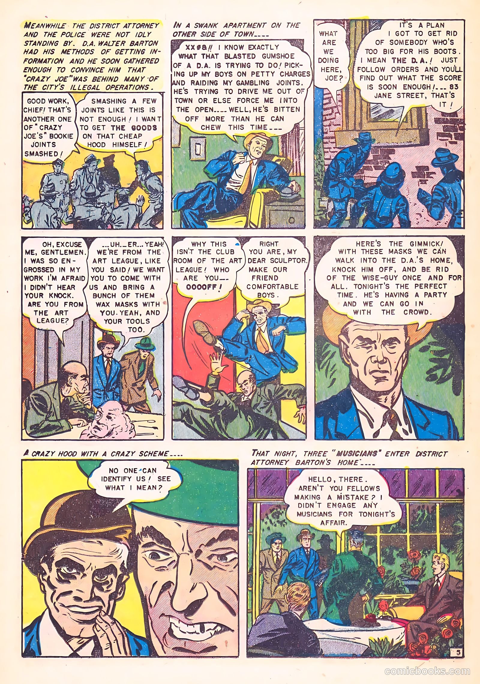 Fight against Crime #1 (1951) — page 25 of 37