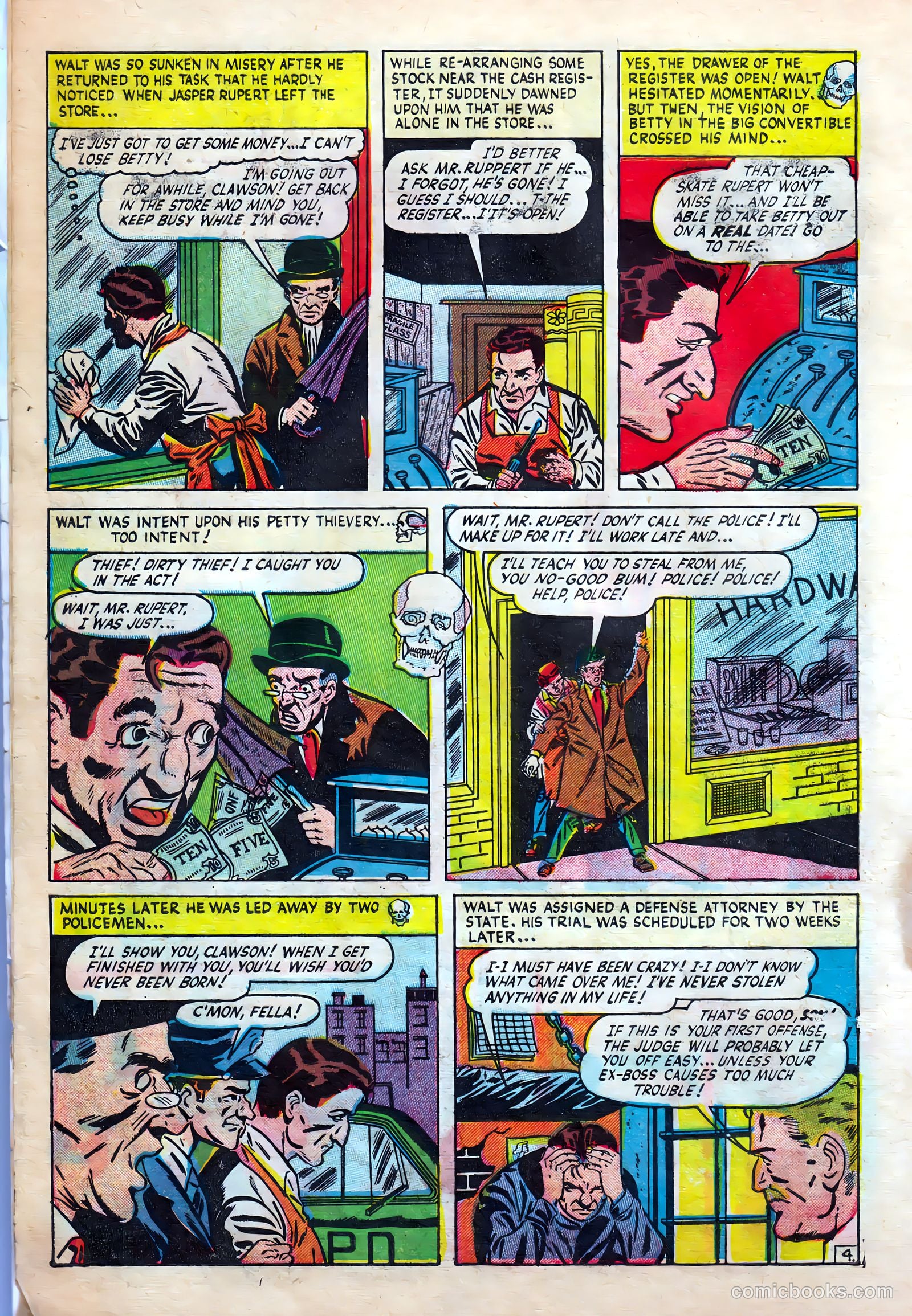 Fight against Crime #10 (1952) — page 6 of 36