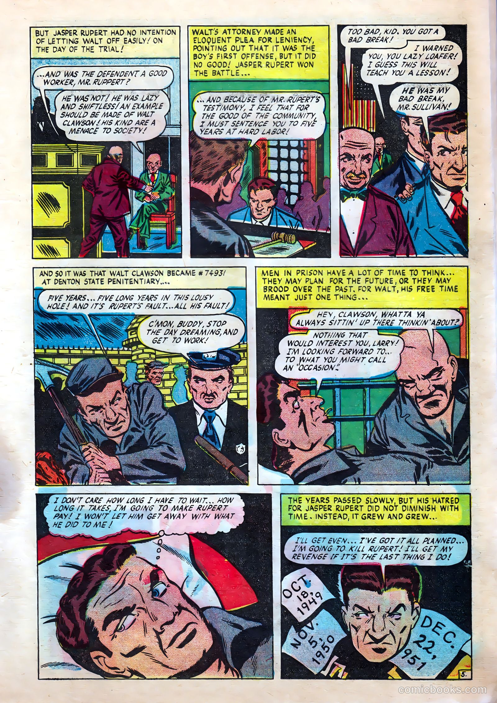 Fight against Crime #10 (1952) — page 7 of 36