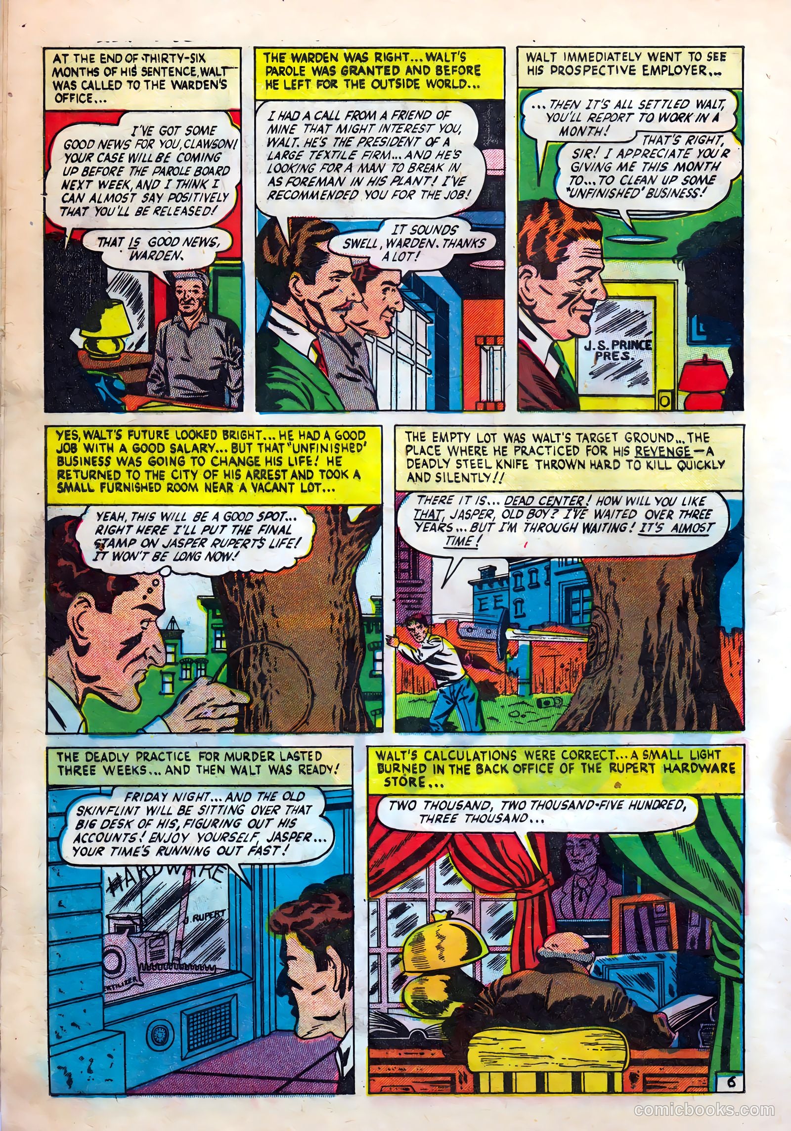 Fight against Crime #10 (1952) — page 8 of 36