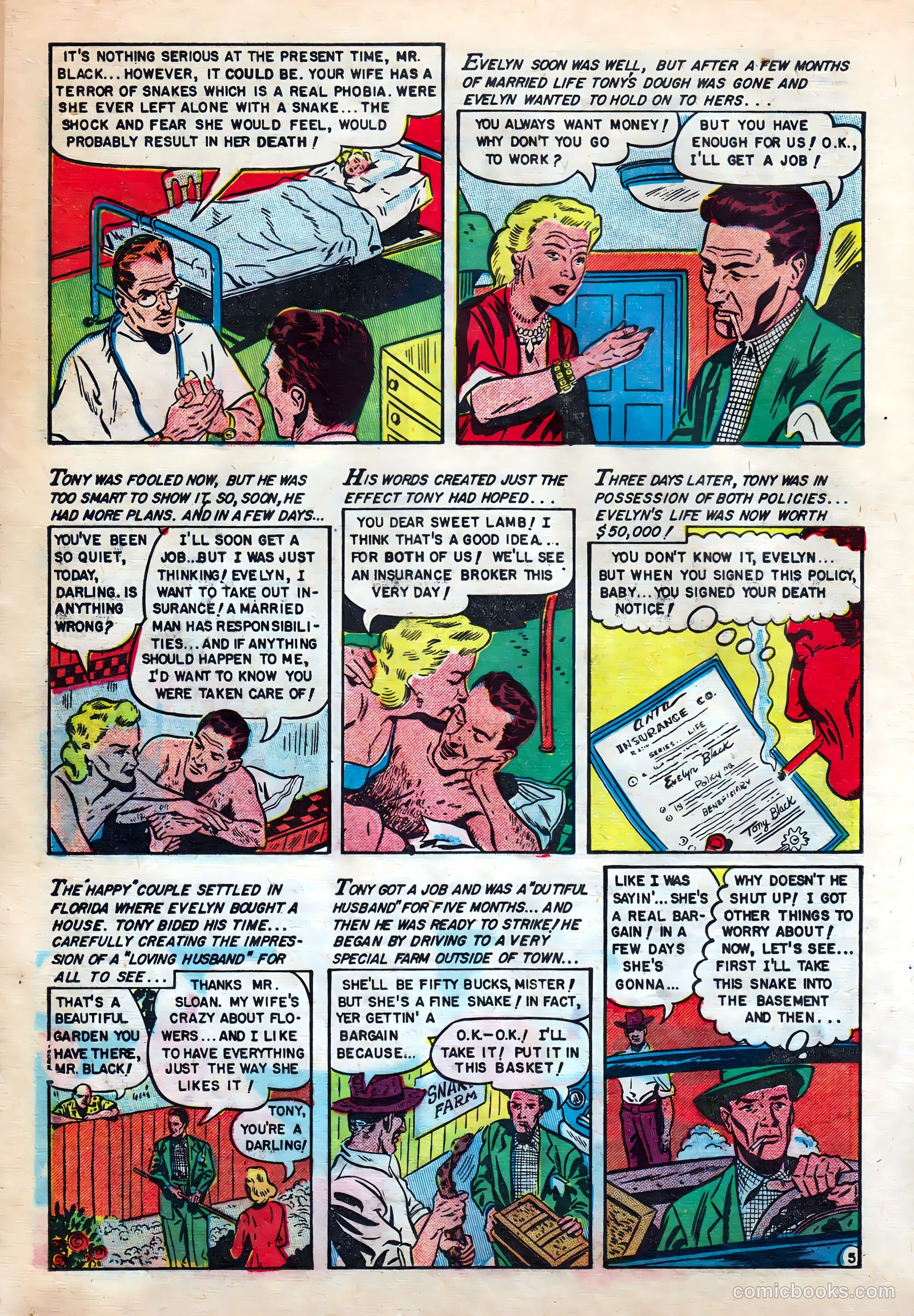 Fight against Crime #10 (1952) — page 14 of 36