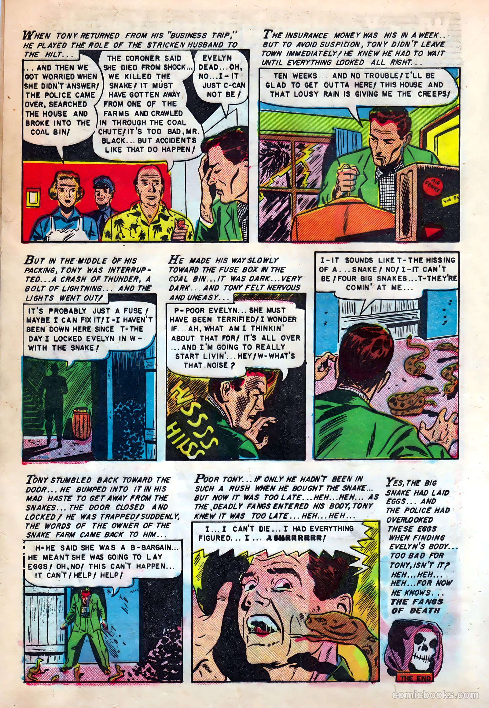 Fight against Crime #10 (1952) — page 16 of 36