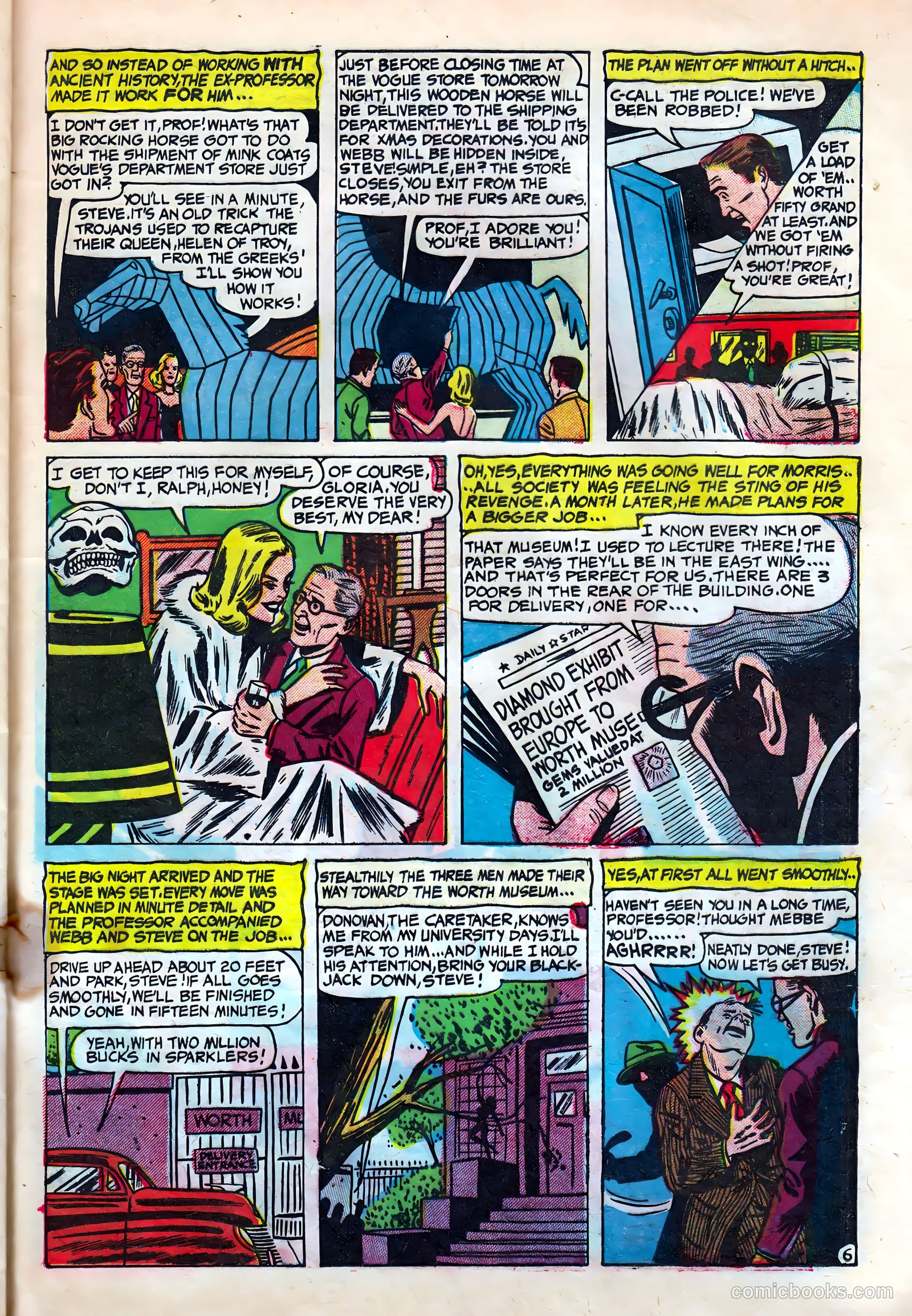 Fight against Crime #10 (1952) — page 25 of 36