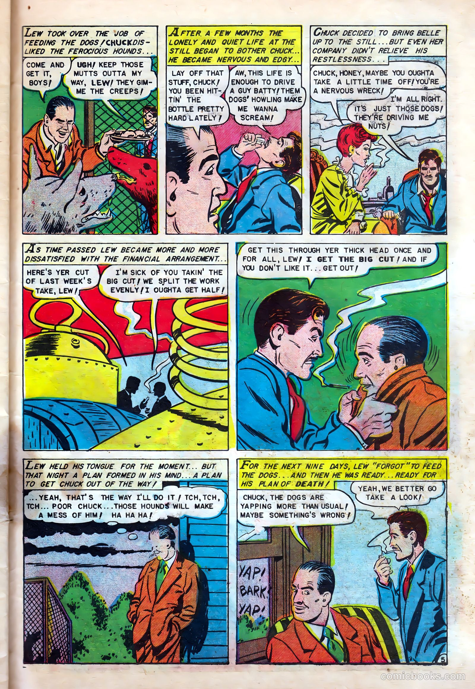 Fight against Crime #10 (1952) — page 31 of 36