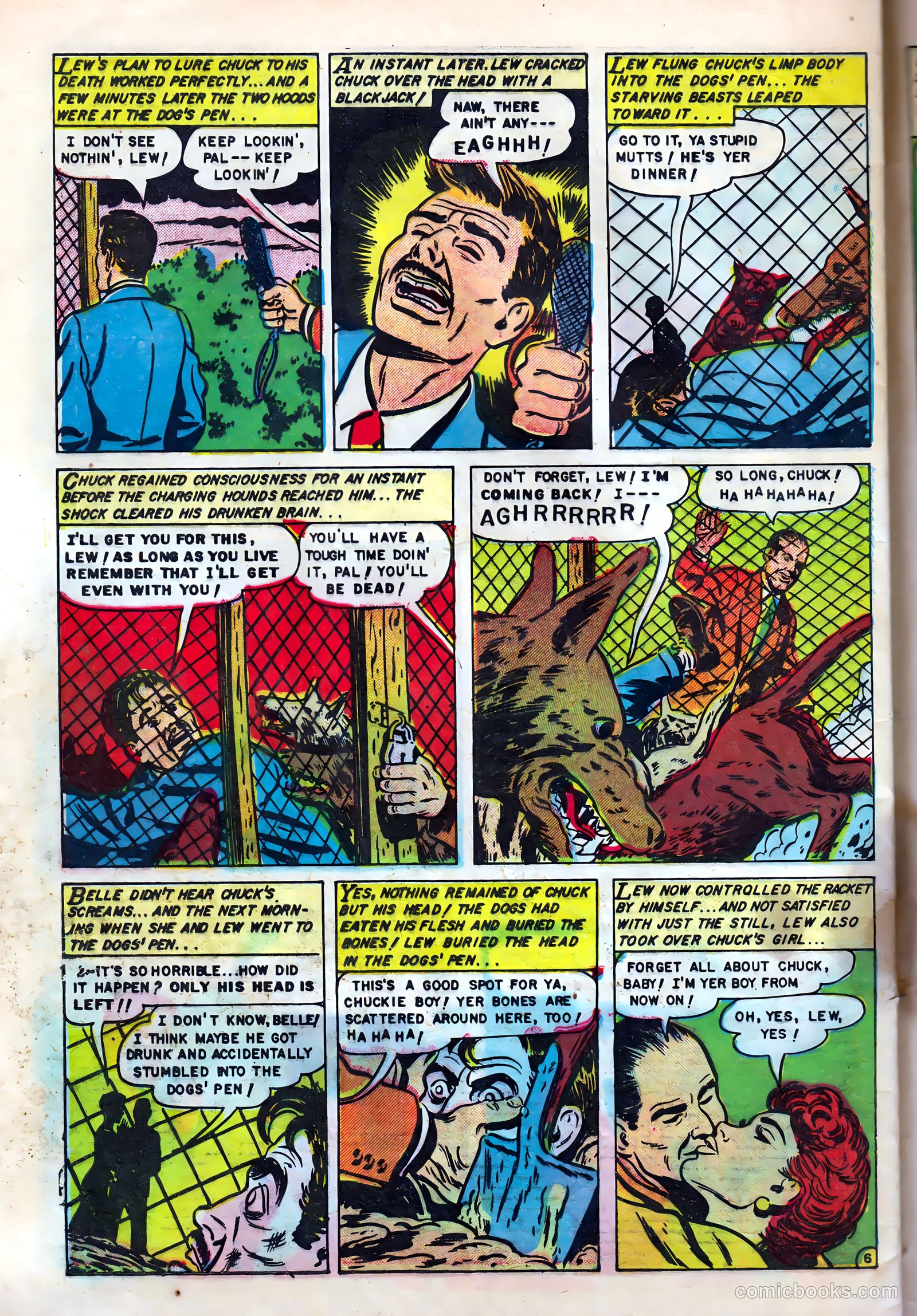 Fight against Crime #10 (1952) — page 32 of 36
