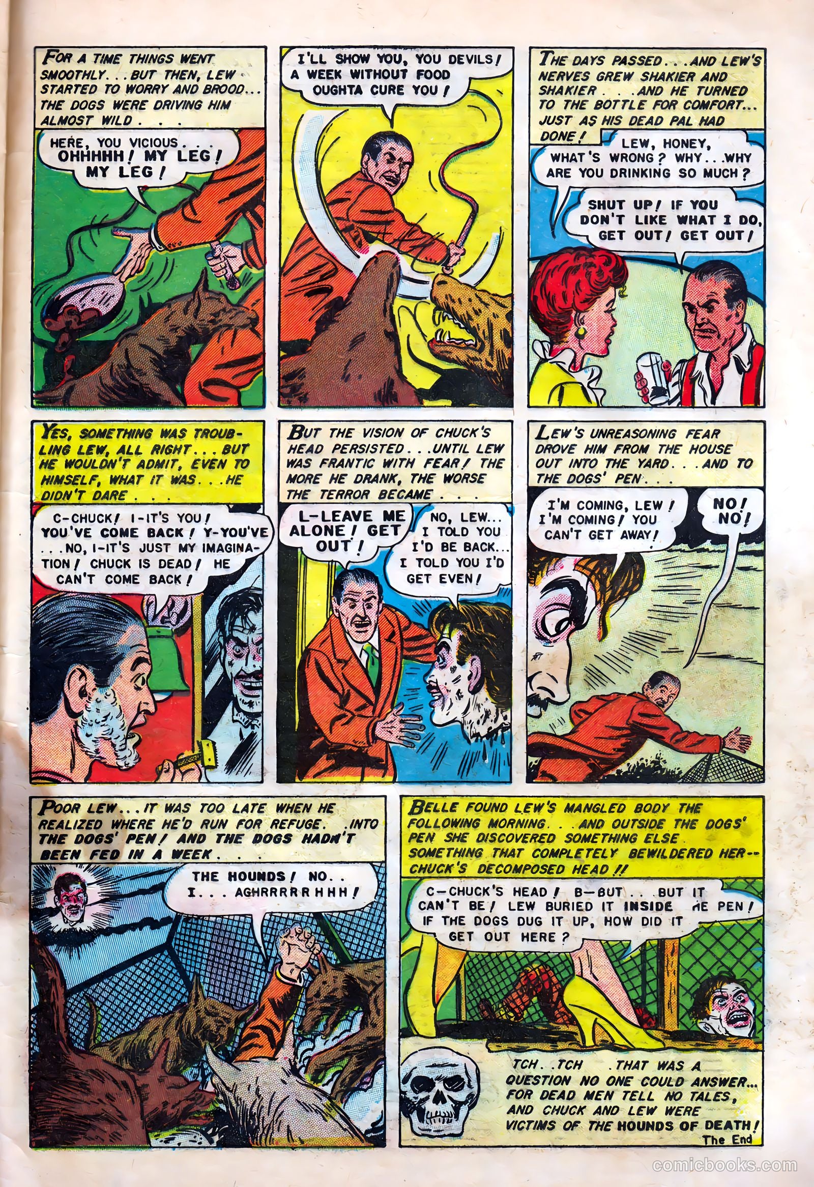 Fight against Crime #10 (1952) — page 33 of 36