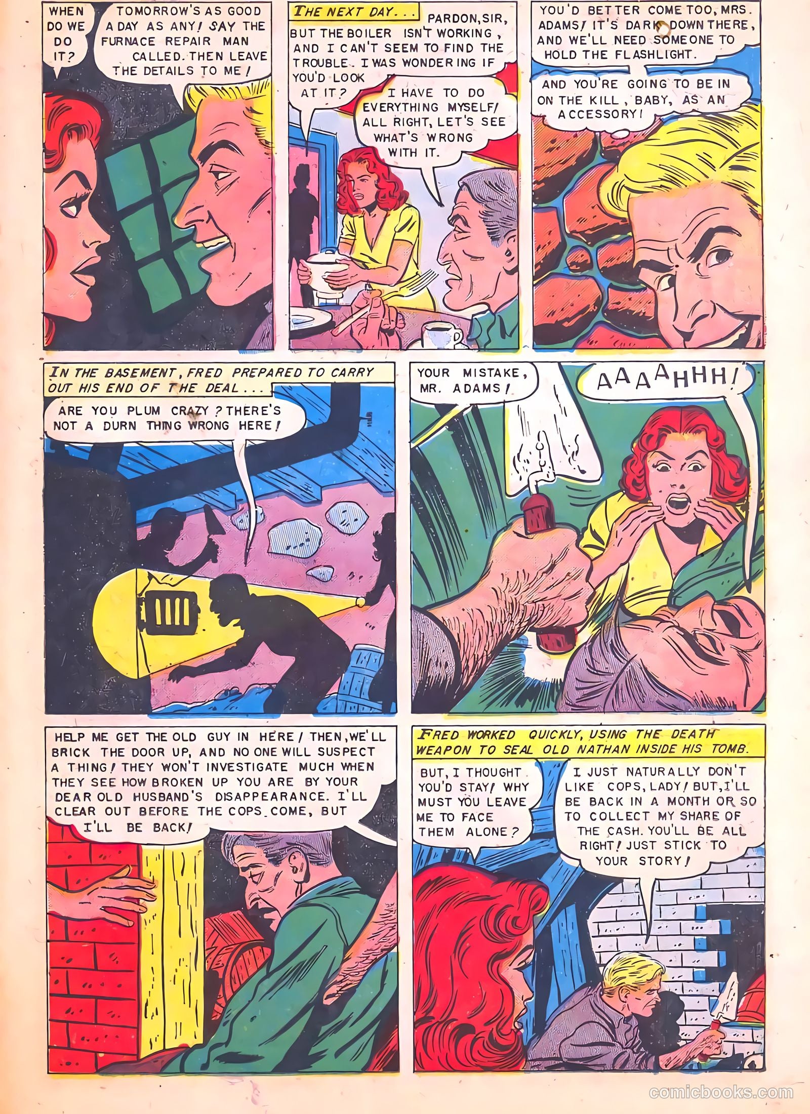 Fight against Crime #11 (1953) — page 23 of 36