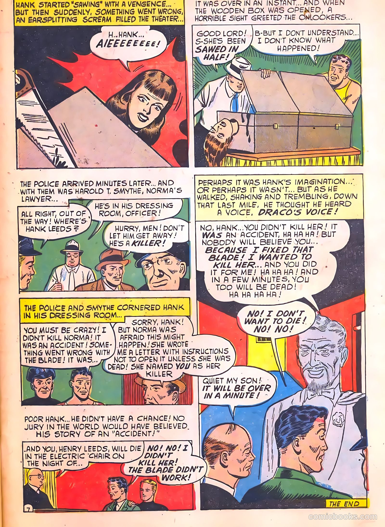 Fight against Crime #11 (1953) — page 33 of 36