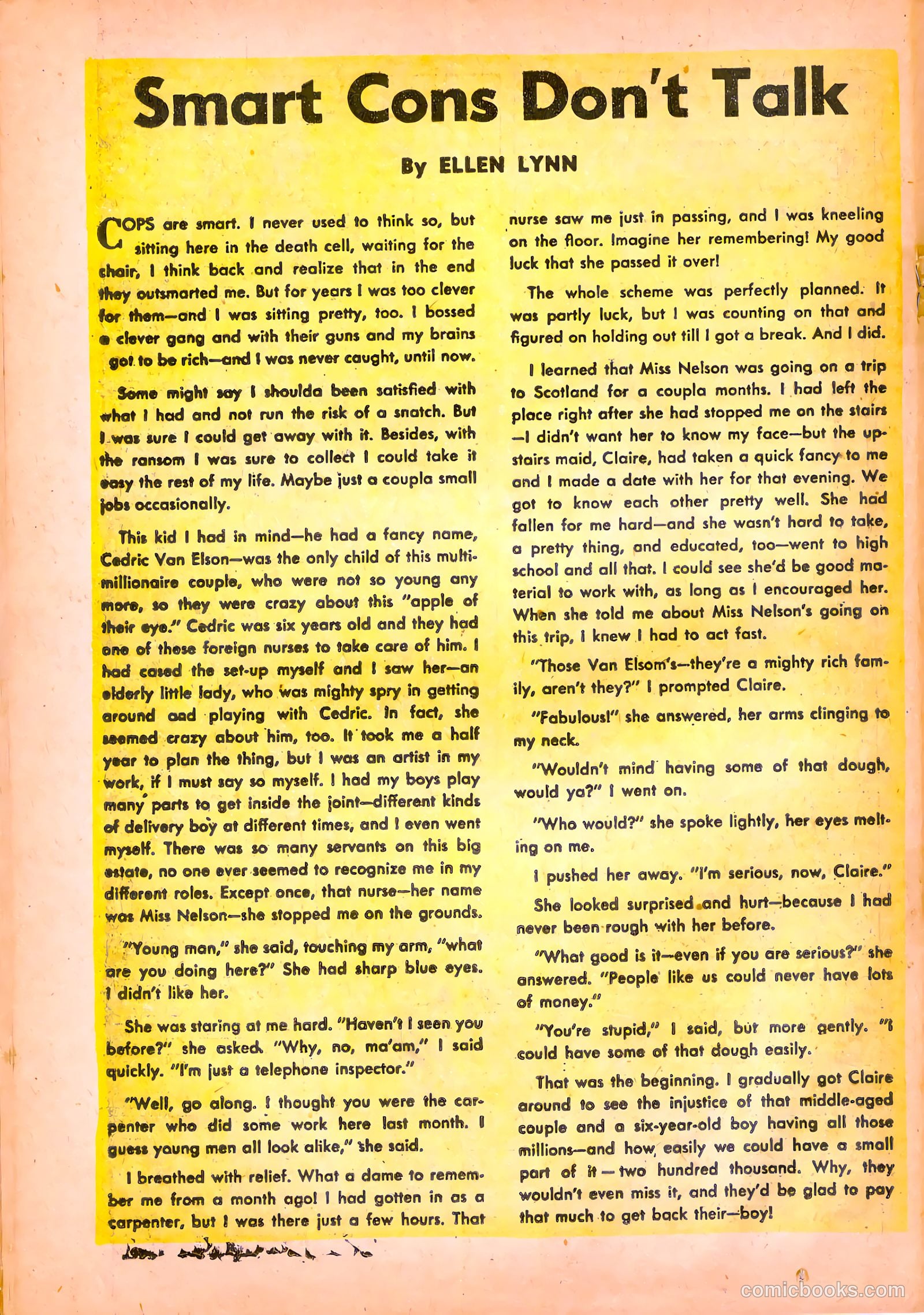 Fight against Crime #12 (1953) — page 17 of 35