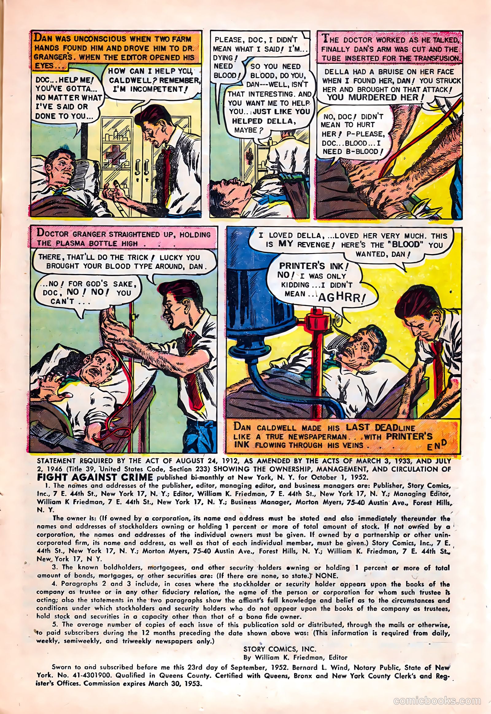 Fight against Crime #13 (1953) — page 17 of 36